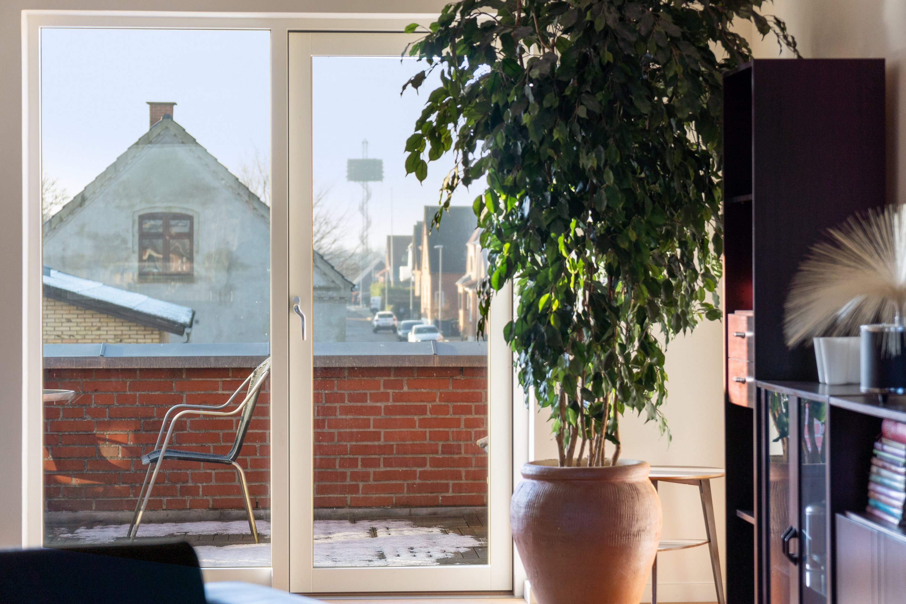 Fremhævet stue billede i fuldskærmstilstand. Billede af Struervej 35, 1., 7500 Holstebro