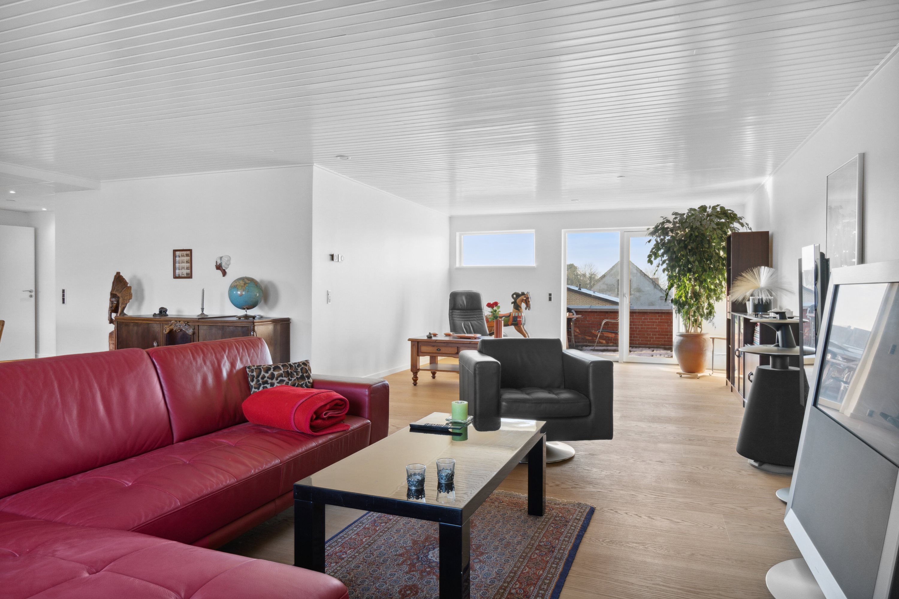 Fremhævet stue billede i fuldskærmstilstand. Billede af Struervej 35, 1., 7500 Holstebro