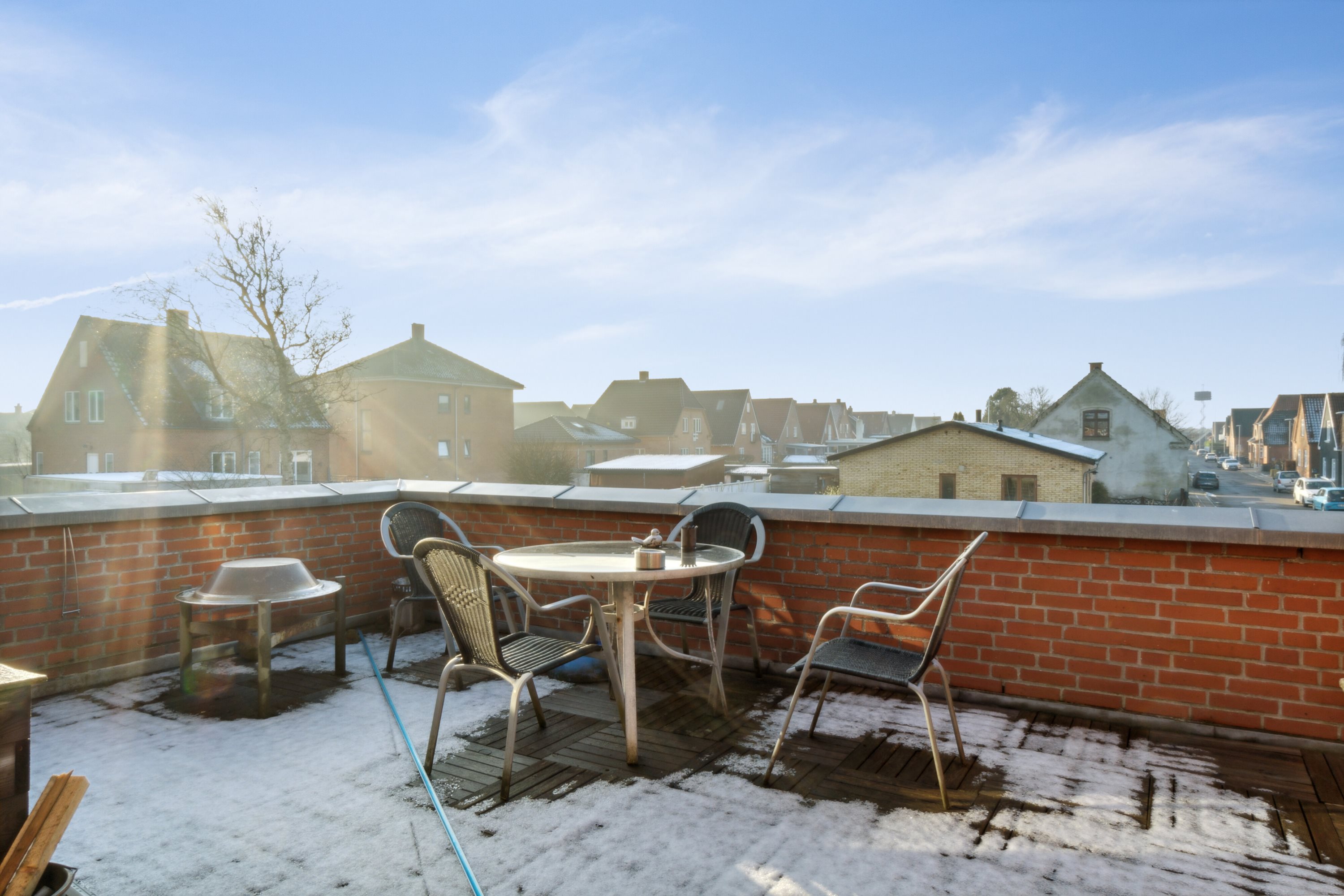 Fremhævet terrasse billede i fuldskærmstilstand. Billede af Struervej 35, 1., 7500 Holstebro