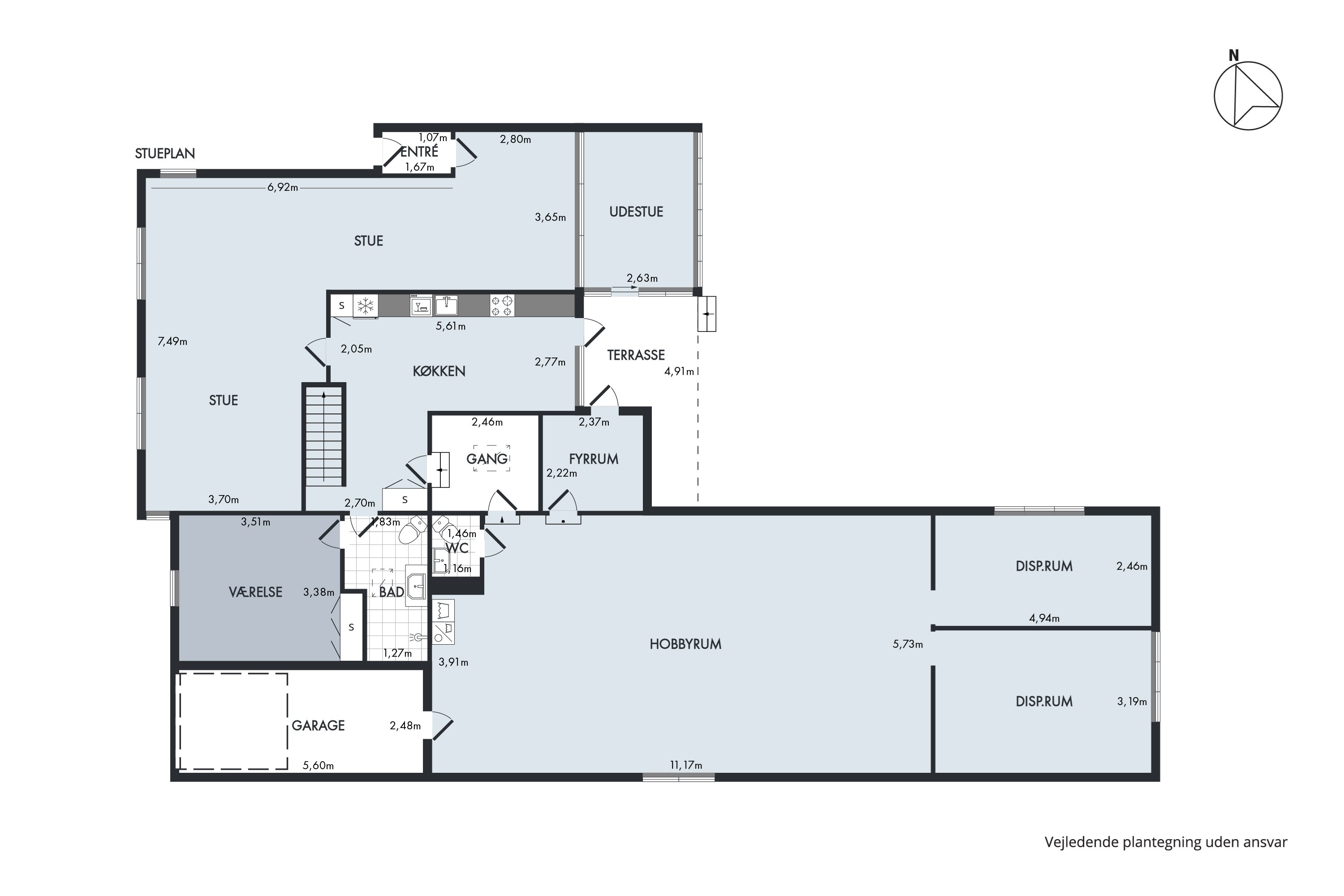 Plantegninger billede af Dråbystræde 30, Sønder Dråby, 7900 Nykøbing M