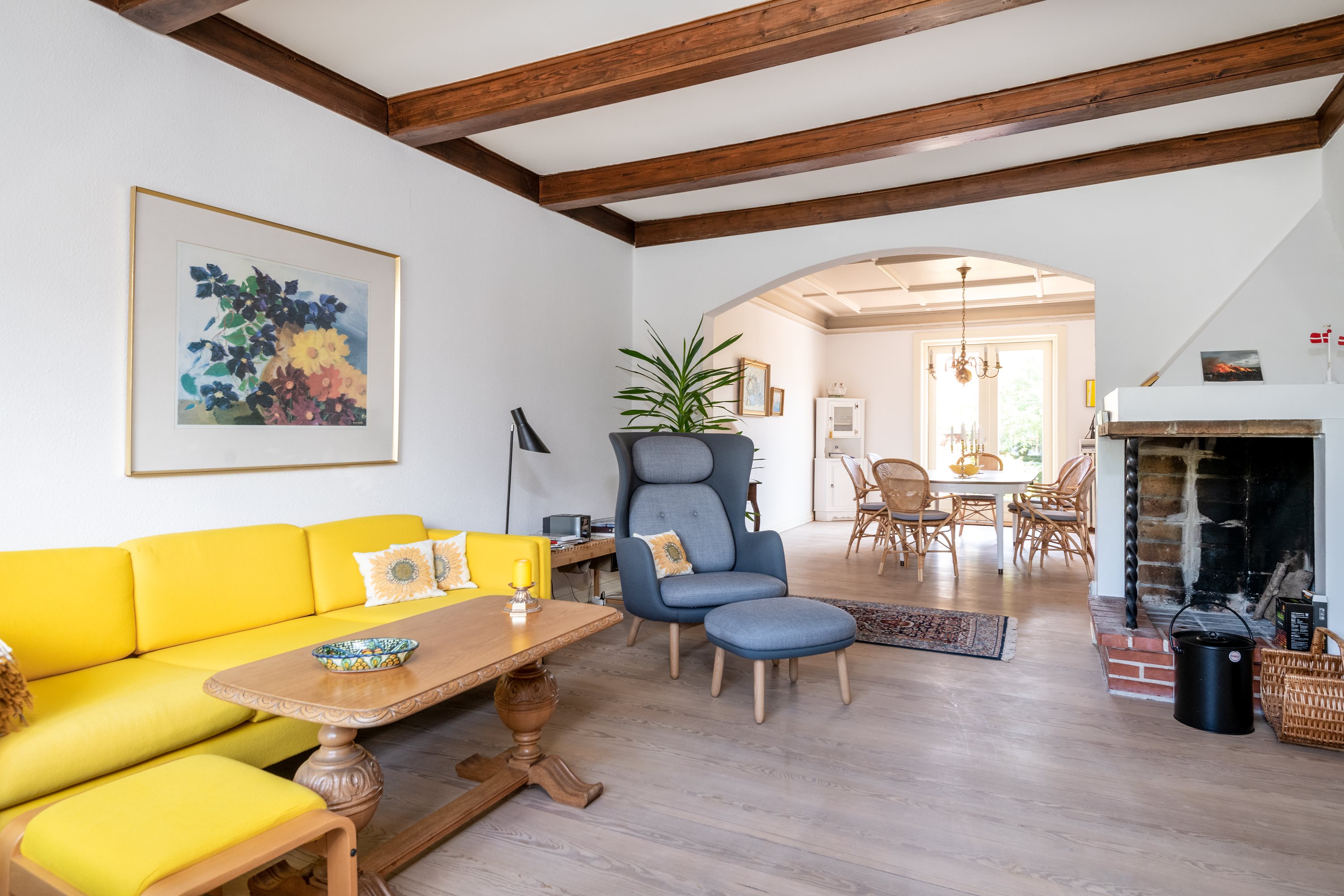 Fremhævet stue billede i fuldskærmstilstand. Billede af Lars Kruses Vej 3A, Østerby, 9990 Skagen