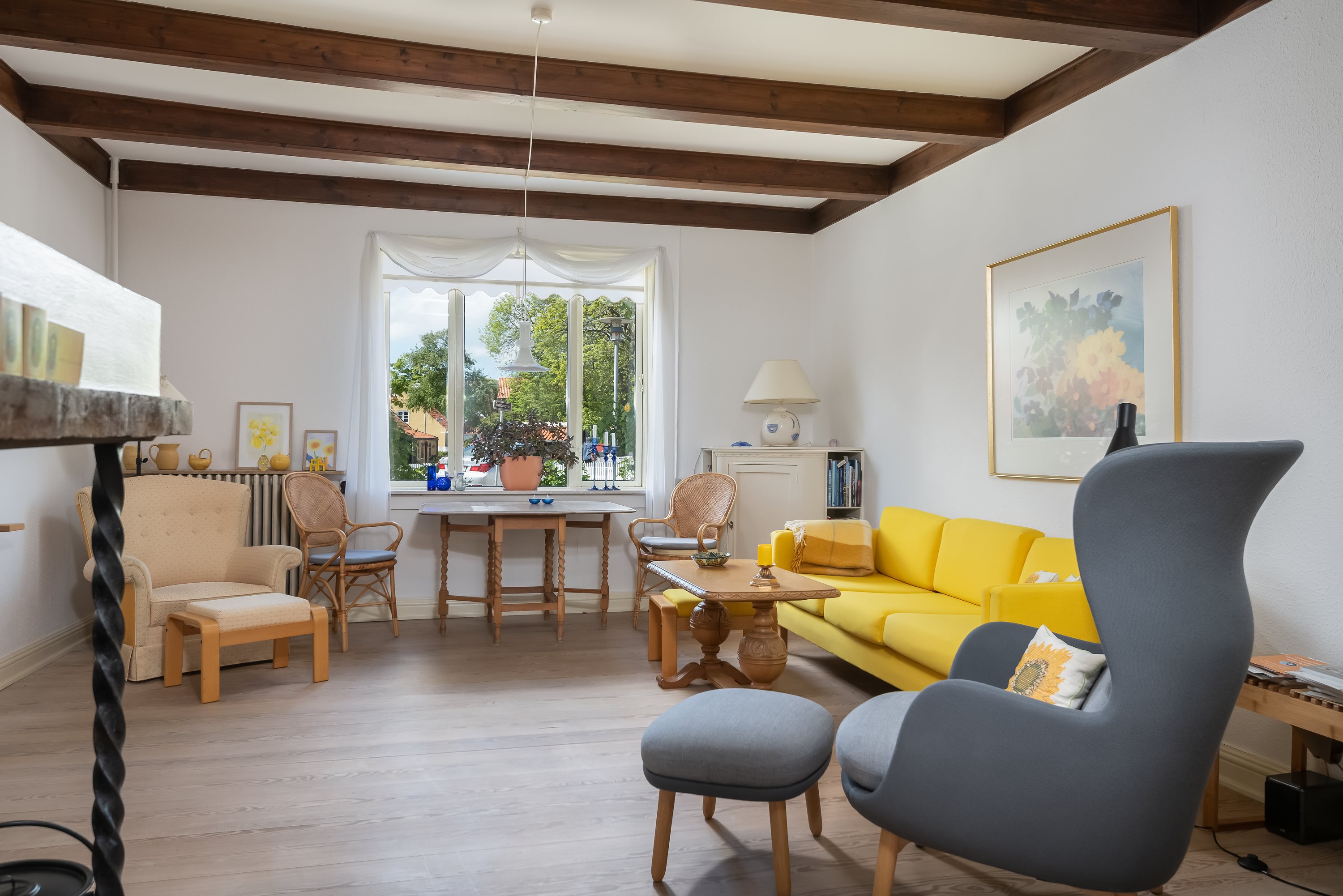 Fremhævet stue billede i fuldskærmstilstand. Billede af Lars Kruses Vej 3A, Østerby, 9990 Skagen