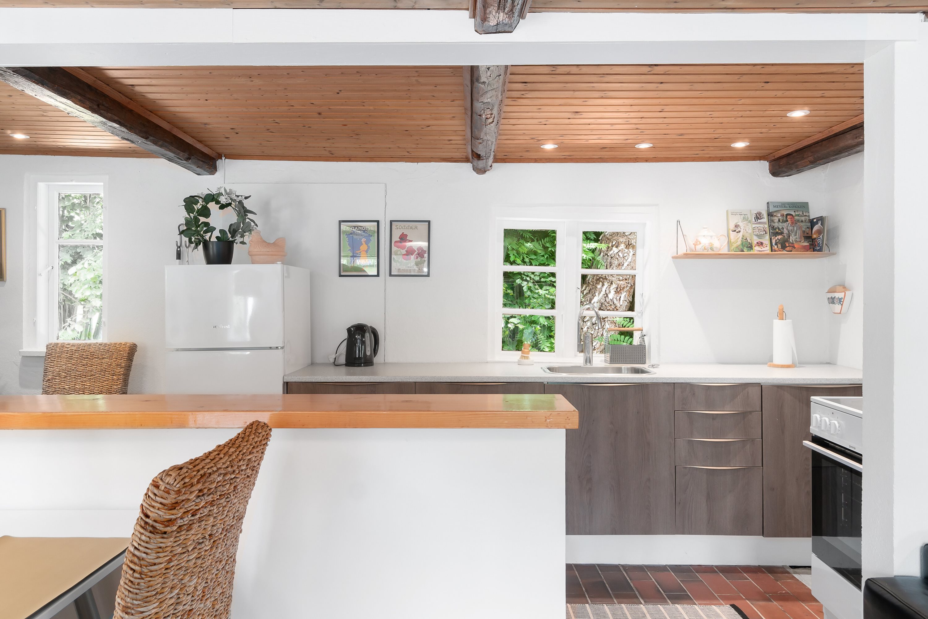 Fremhævet køkken billede i fuldskærmstilstand. Billede af Skovløbervej 6, Klint, 4500 Nykøbing Sj