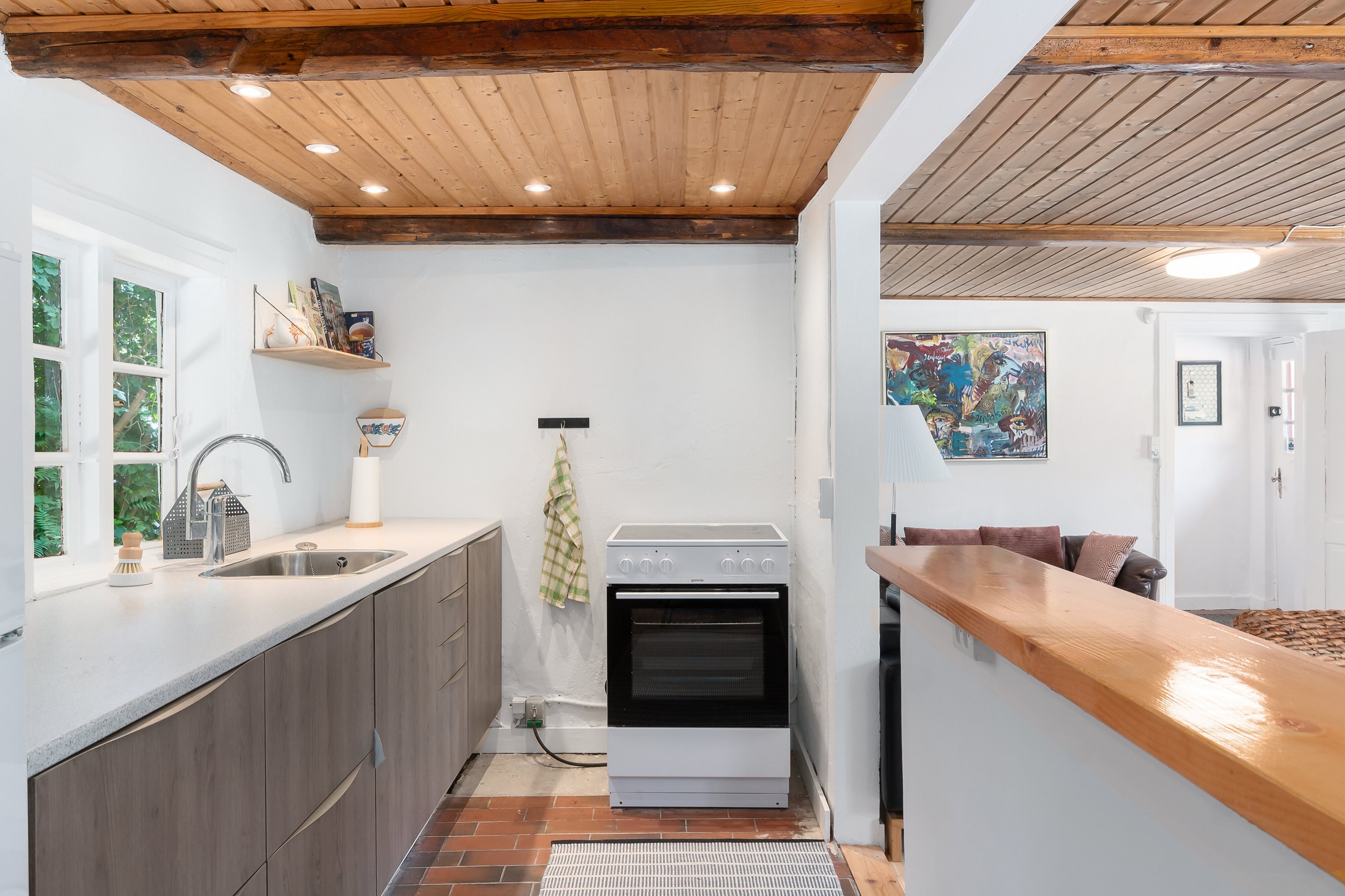 Fremhævet køkken billede i fuldskærmstilstand. Billede af Skovløbervej 6, Klint, 4500 Nykøbing Sj