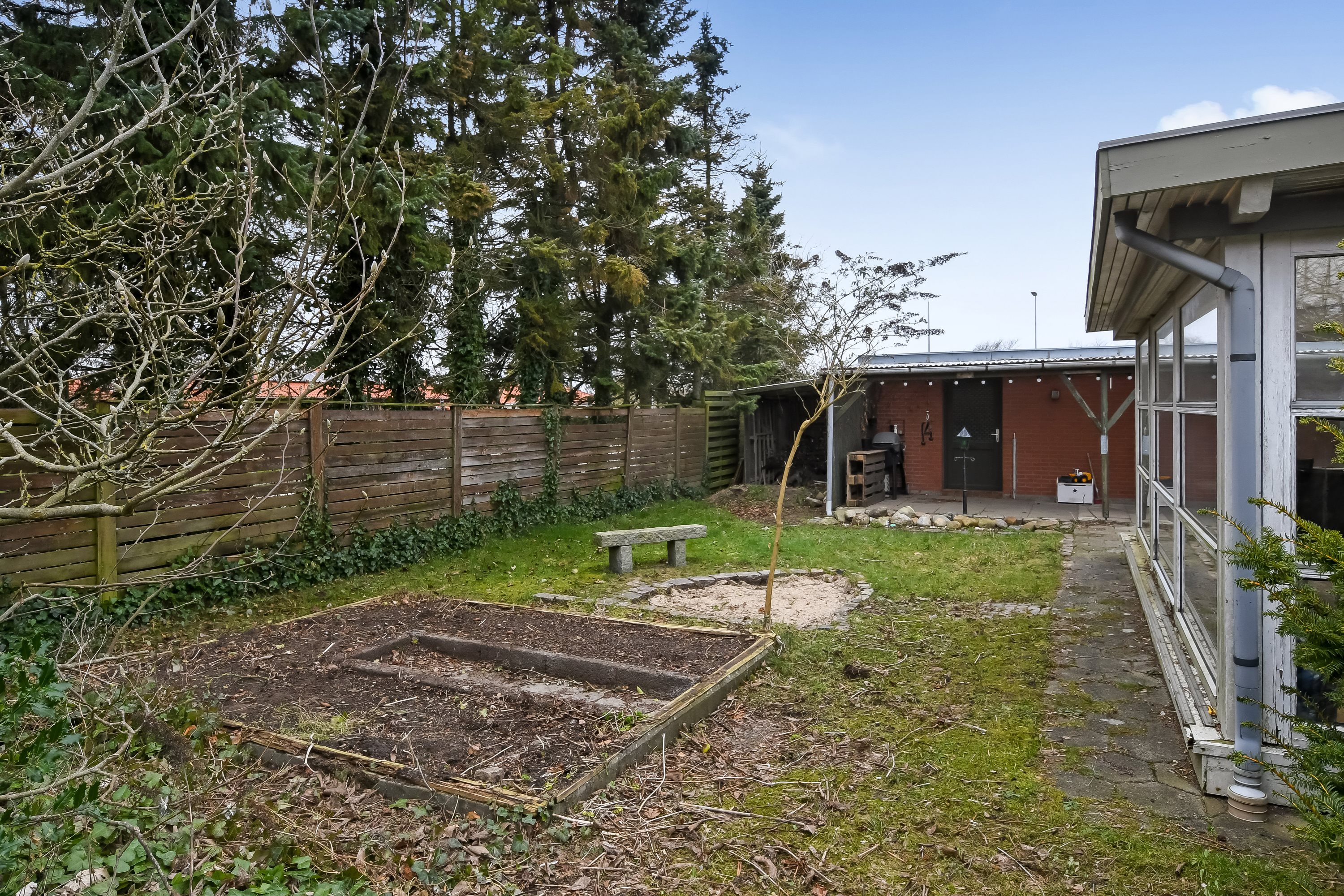 Fremhævet have billede i fuldskærmstilstand. Billede af Rørsangervej 4, Bremdal, 7600 Struer