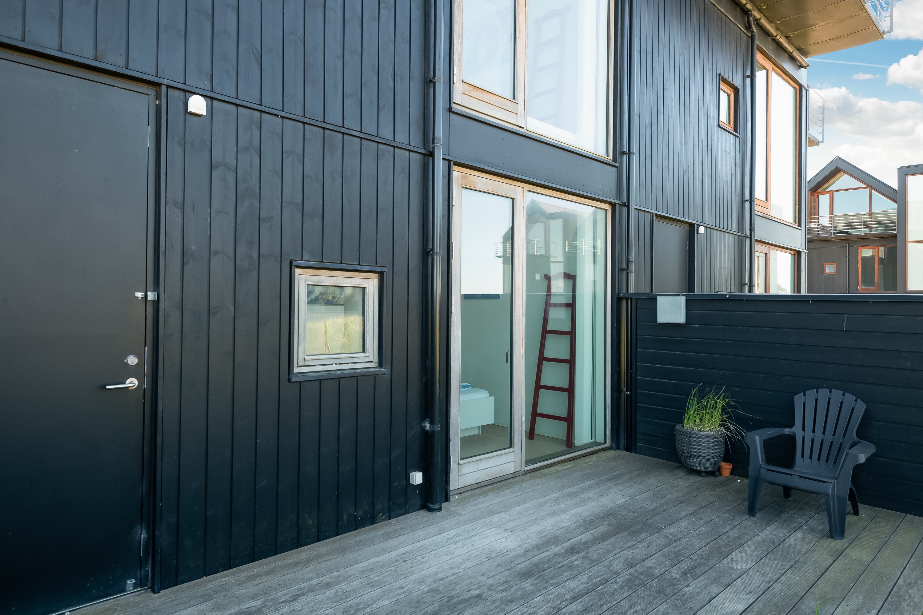 Fremhævet terrasse billede i fuldskærmstilstand. Billede af Strandklit 138, 9990 Skagen