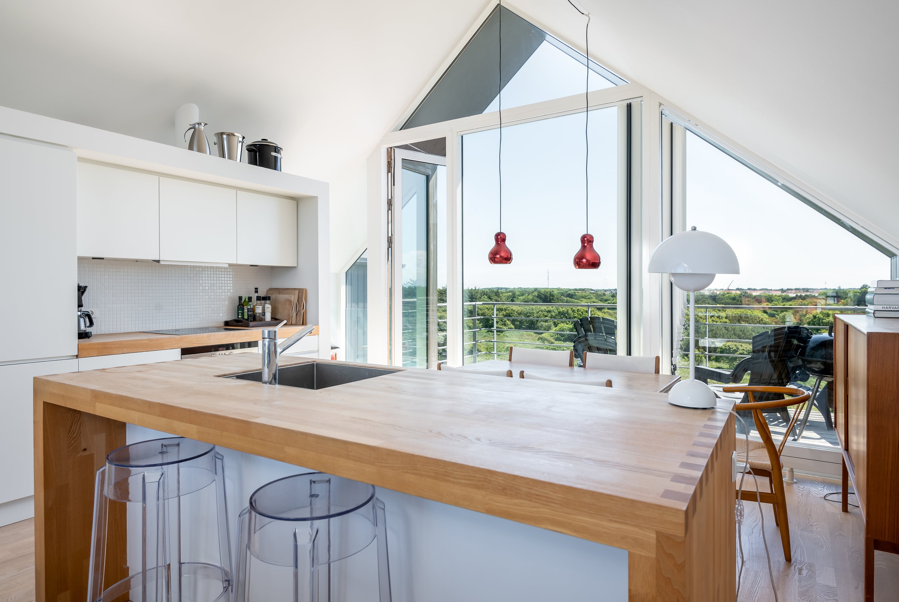 Fremhævet køkken billede i fuldskærmstilstand. Billede af Strandklit 138, 9990 Skagen