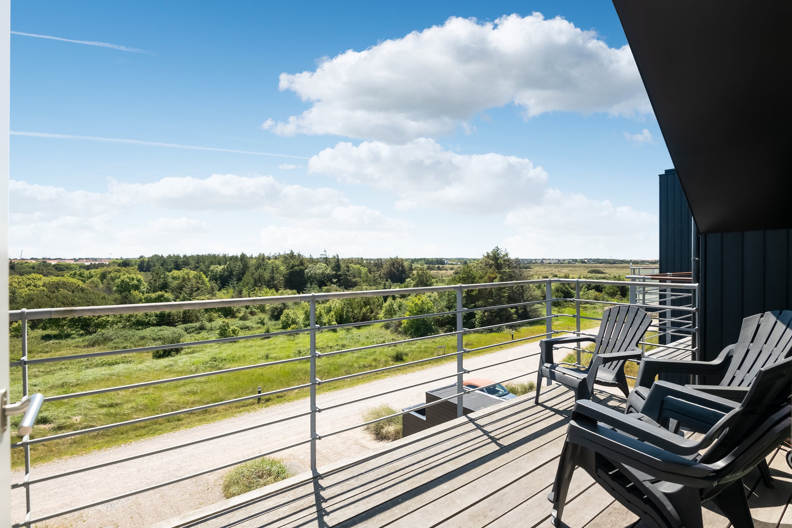 Fremhævet terrasse billede i fuldskærmstilstand. Billede af Strandklit 138, 9990 Skagen