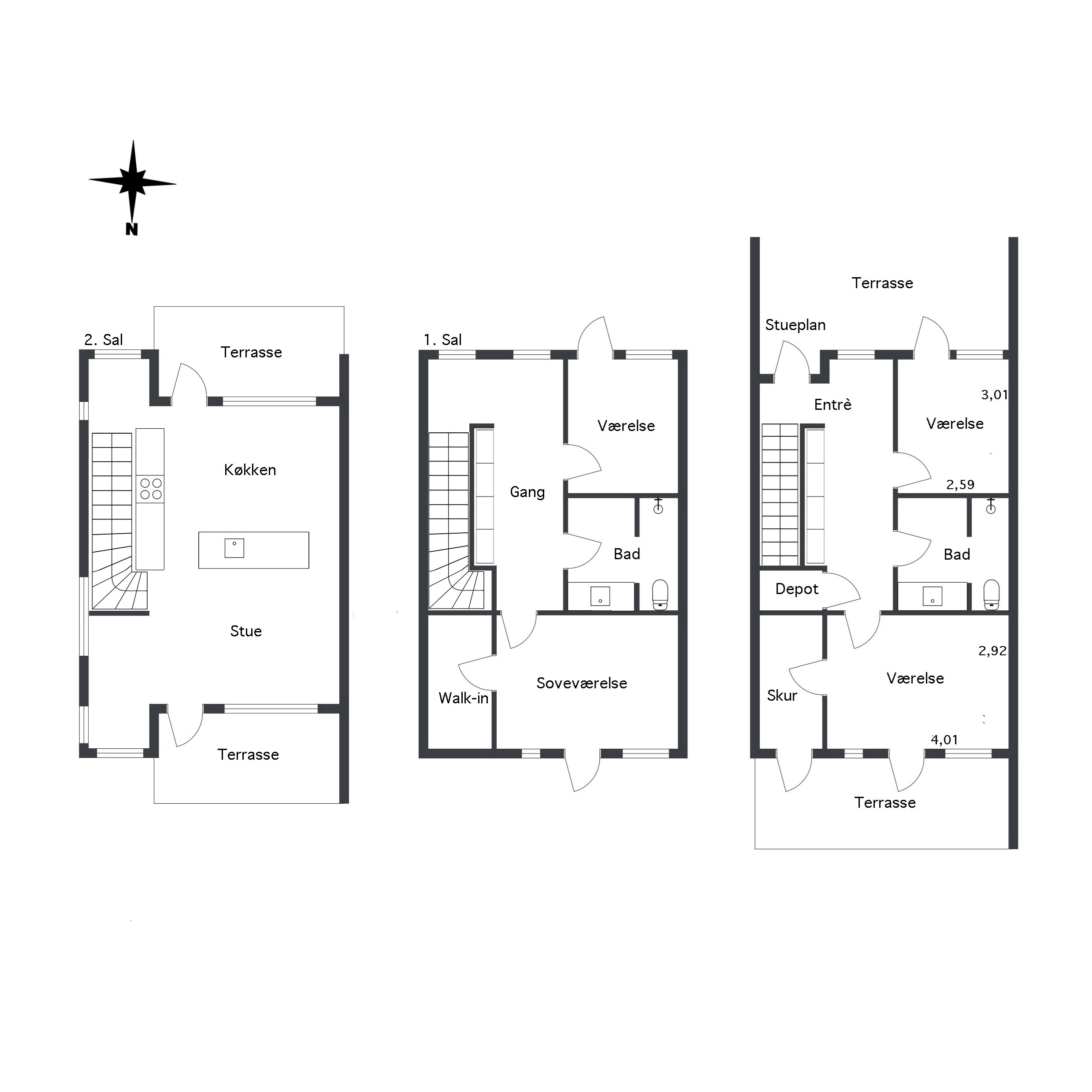 Plantegninger billede af Strandklit 138, 9990 Skagen