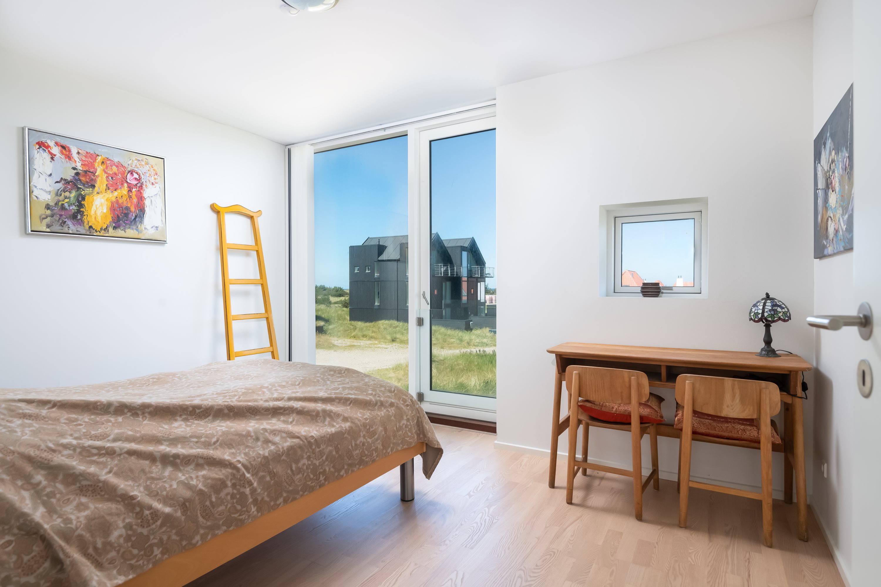 Fremhævet soveværelse billede i fuldskærmstilstand. Billede af Strandklit 138, 9990 Skagen