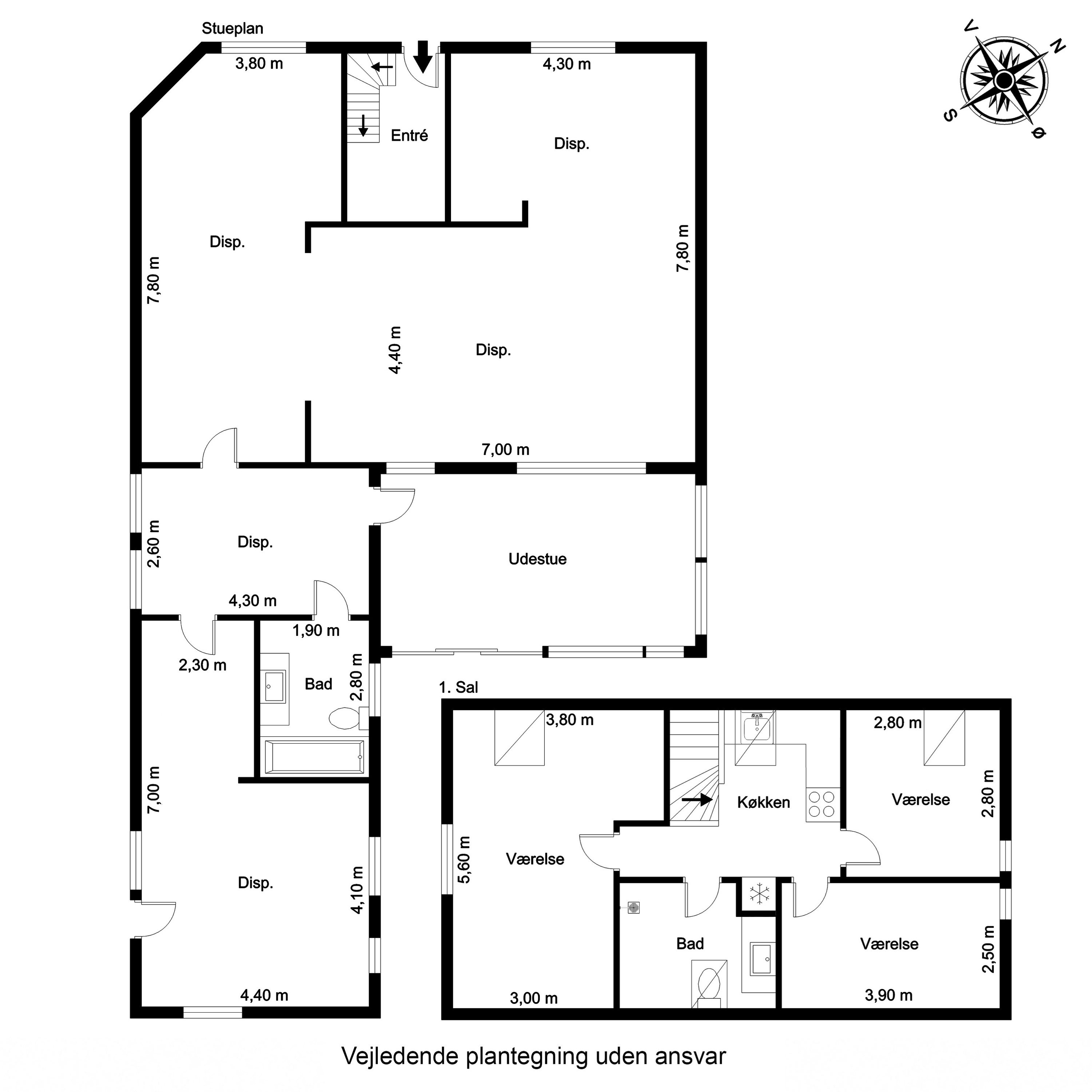 Plantegninger billede af Holmegade 10, 6990 Ulfborg