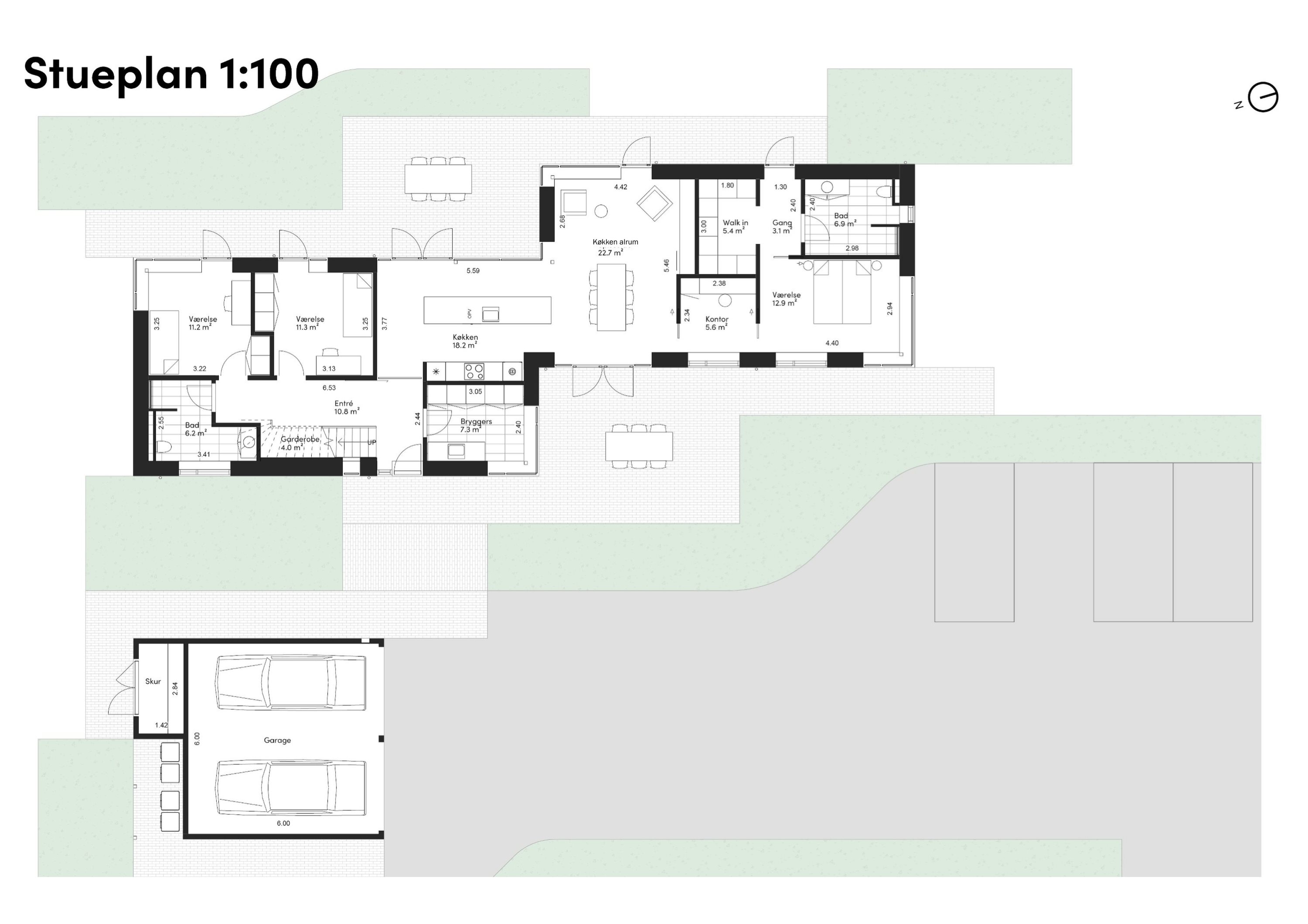 Plantegninger billede af Søborgvej 14, Glud, 7130 Juelsminde