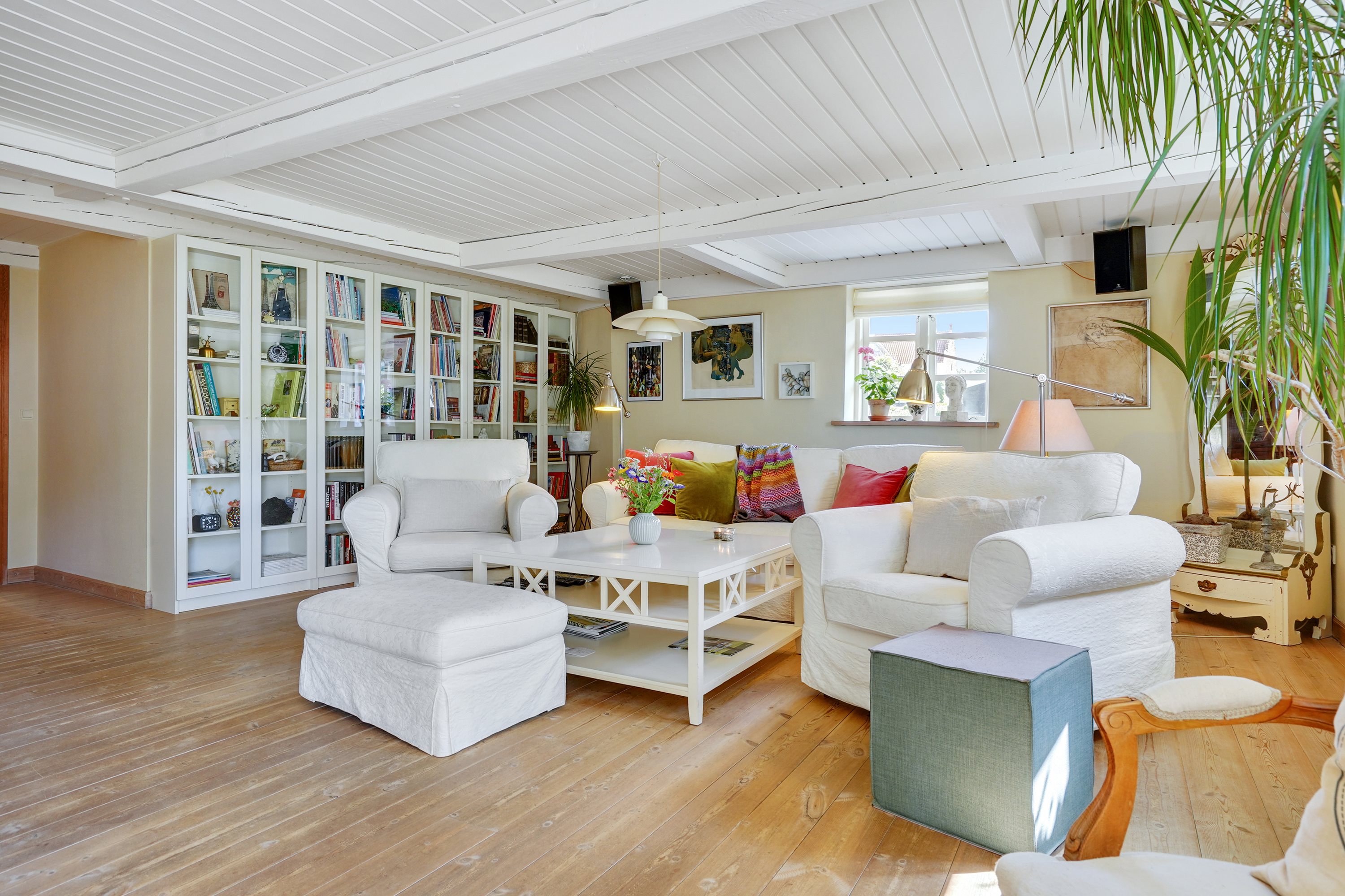 Fremhævet stue billede i fuldskærmstilstand. Billede af Amtsvejen 97, Mellerup, 8930 Randers NØ