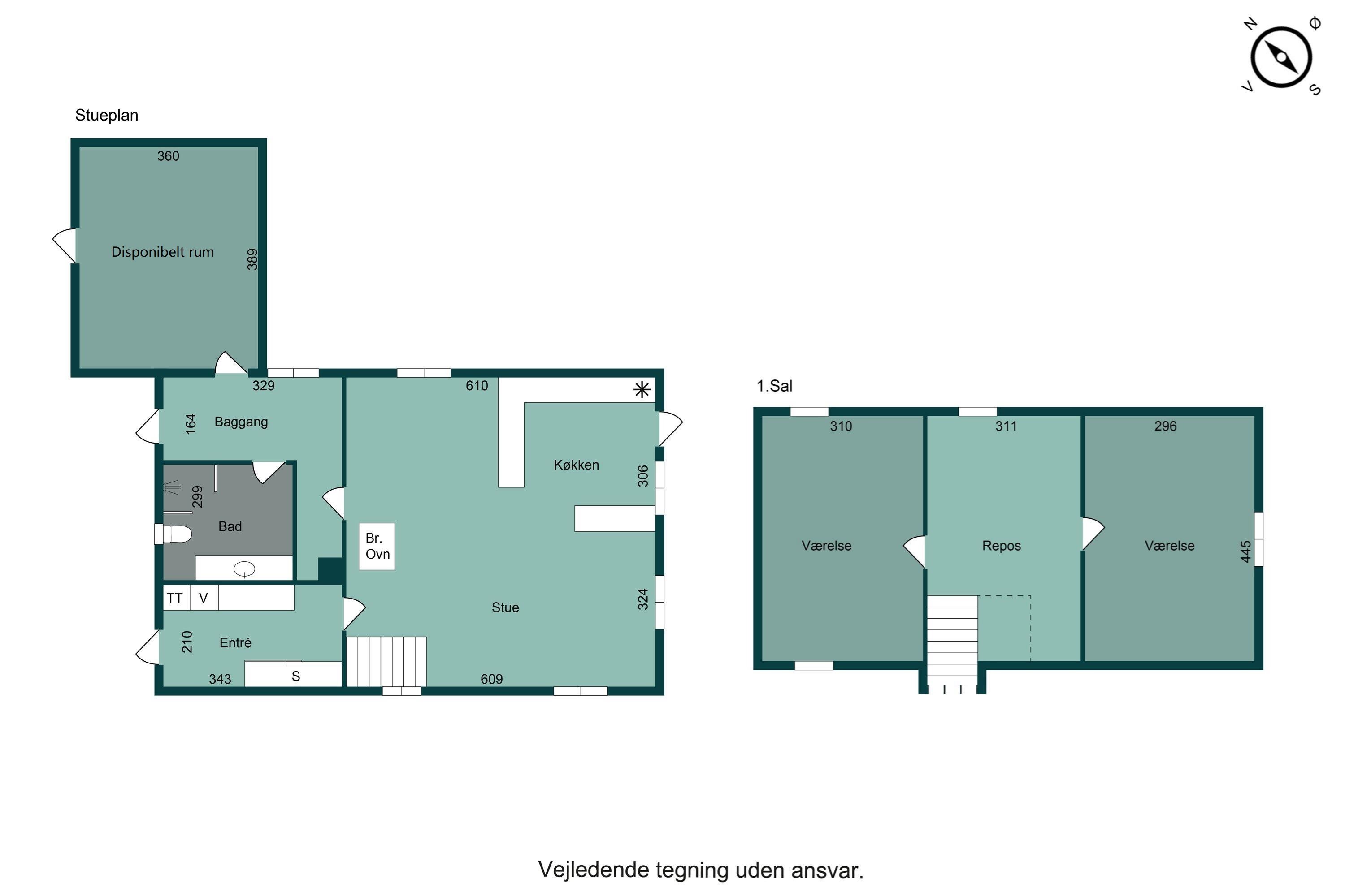 Plantegninger billede af Bjørnkærvej 30, 8783 Hornsyld