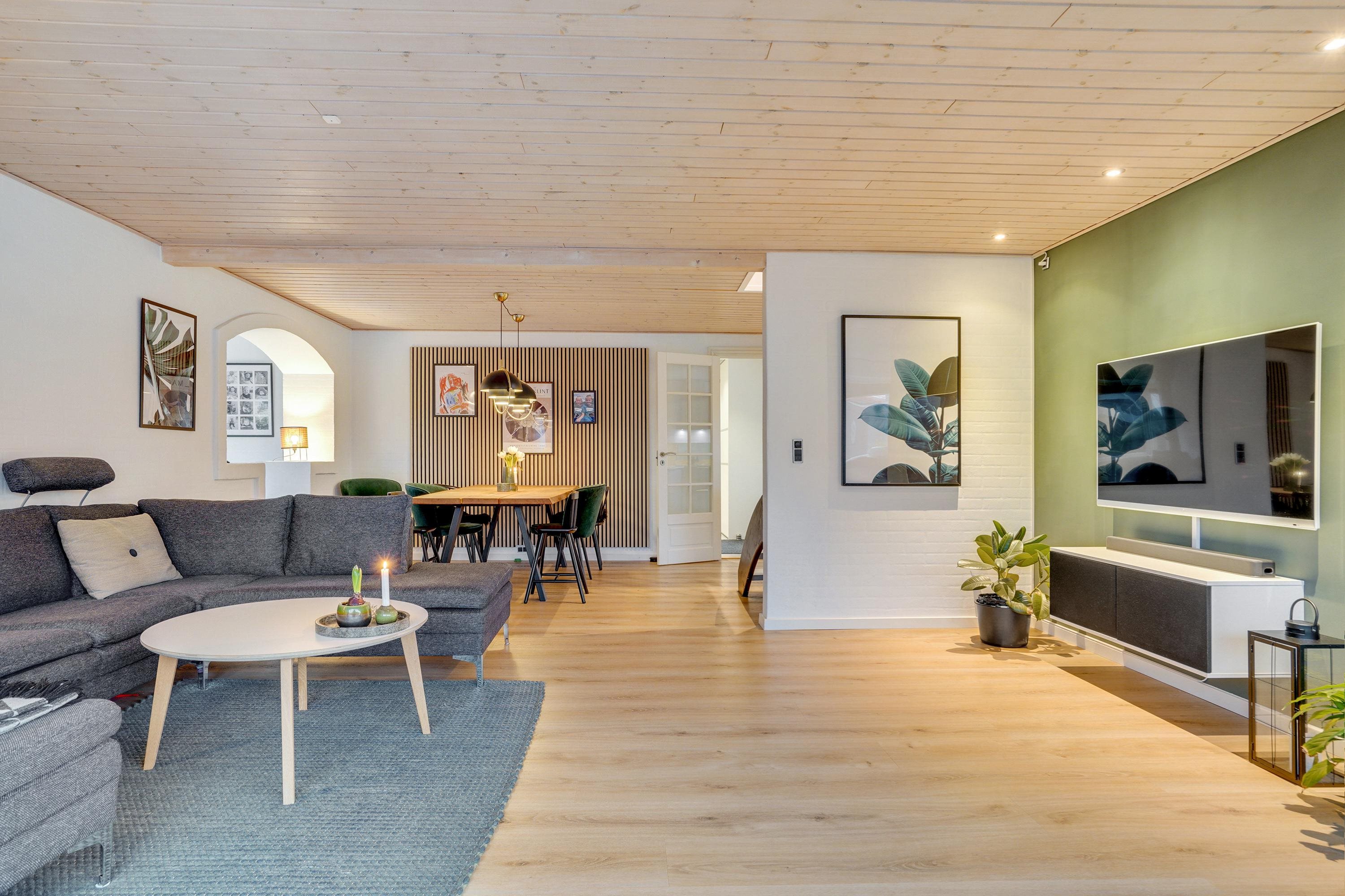 Fremhævet stue billede i fuldskærmstilstand. Billede af Aalborgvej 45, Hornum, 9600 Aars