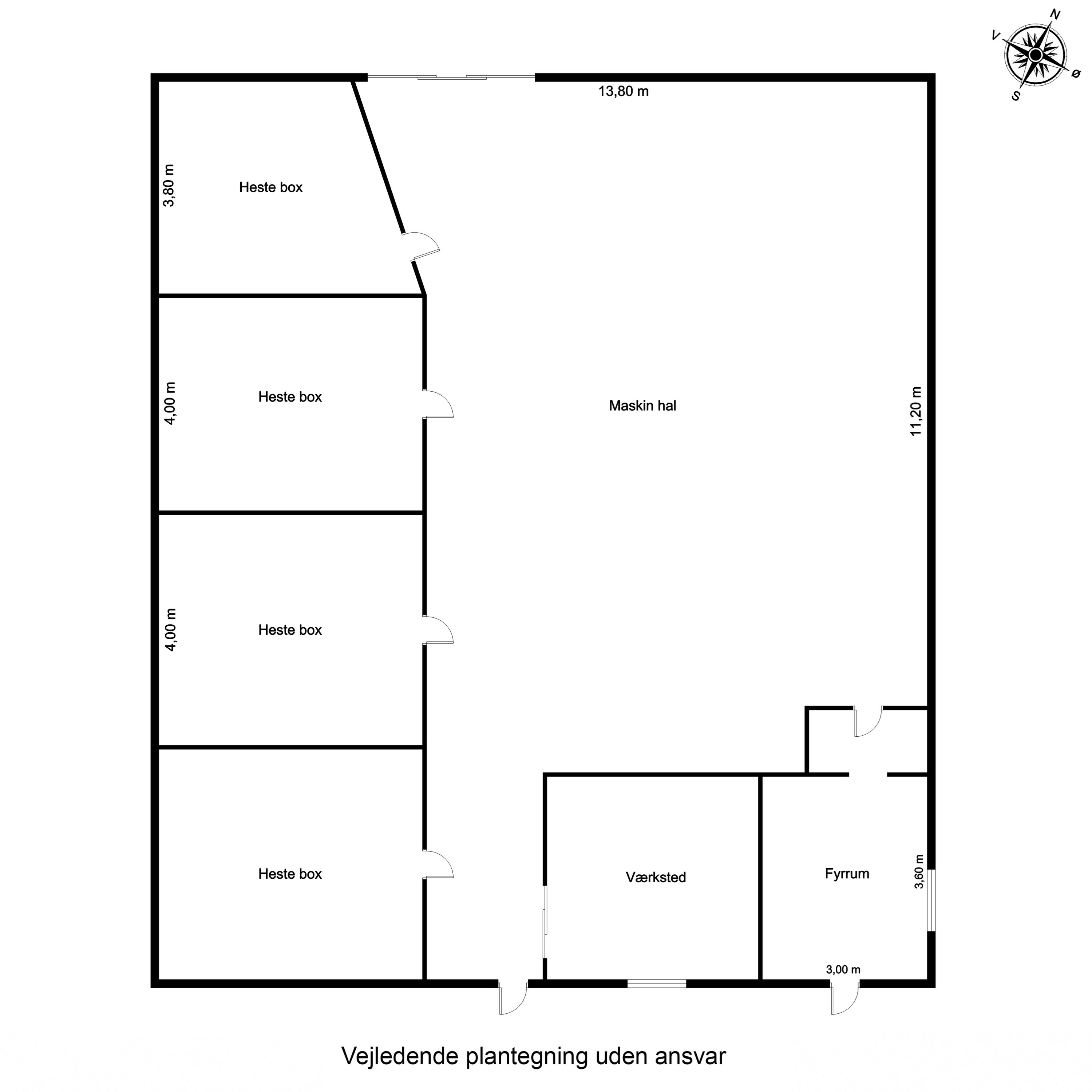 Plantegninger billede af Mellemvej 2, Gudbjerg Skov, 5892 Gudbjerg Sydfyn