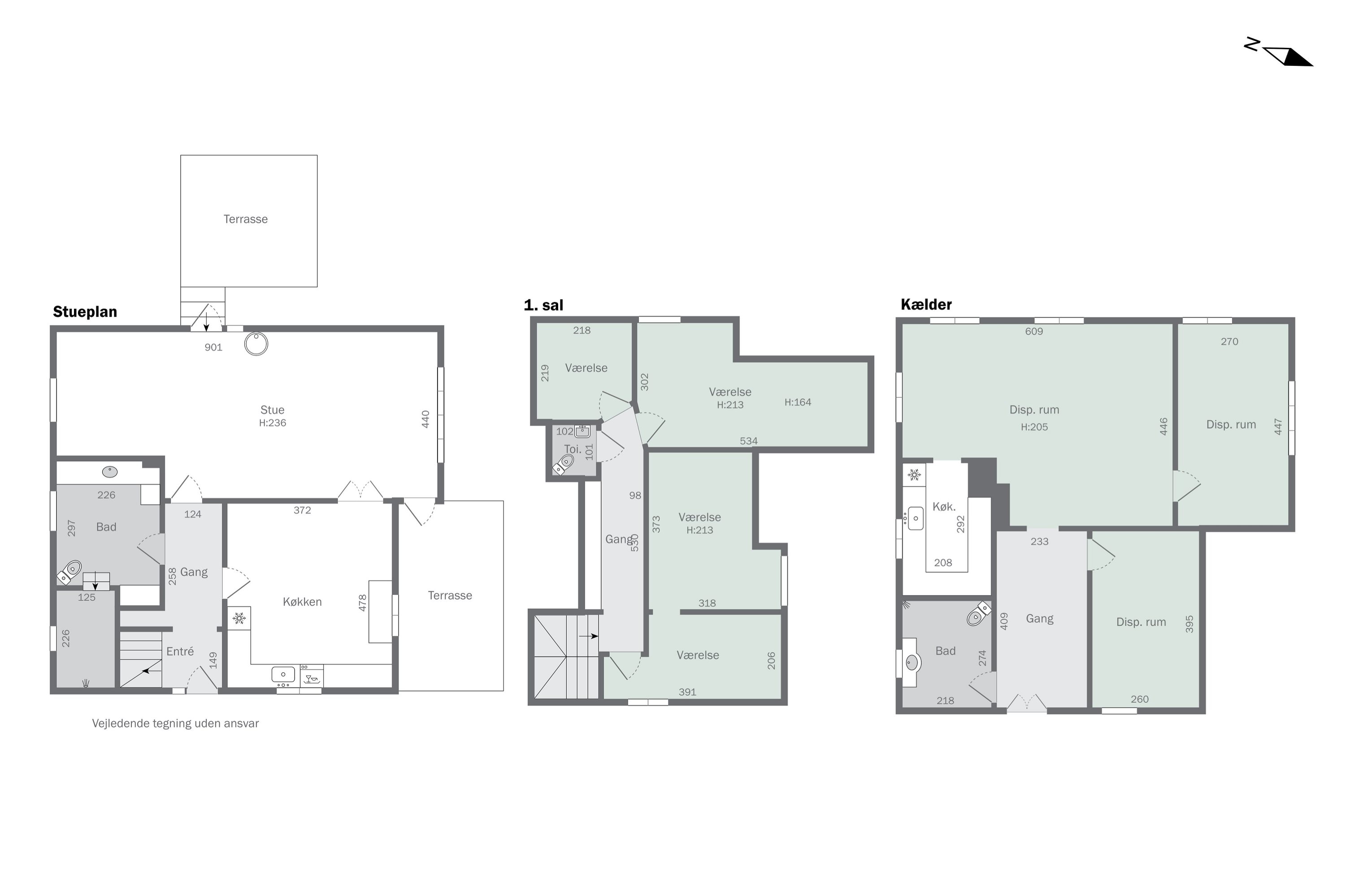 Plantegninger billede af Nørrevangsvej 12, Demstrup, 8620 Kjellerup