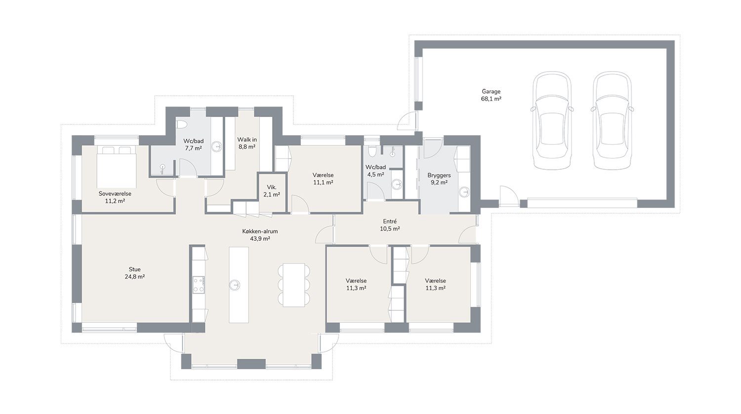Plantegninger billede af Tapdruphøjen 25, Tapdrup, 8800 Viborg
