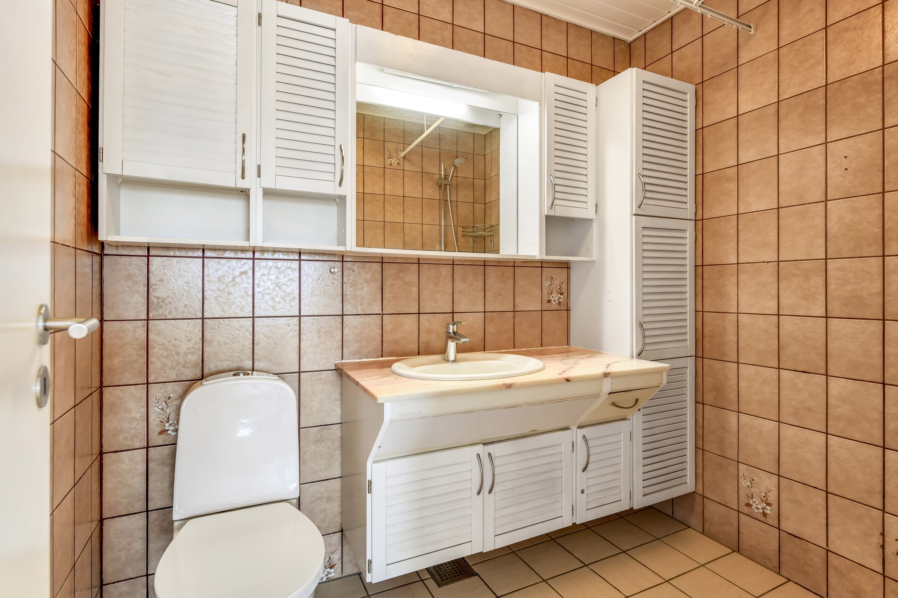 Fremhævet badeværelse billede i fuldskærmstilstand. Billede af Granly Alle 5F, 3. tv., 6710 Esbjerg V