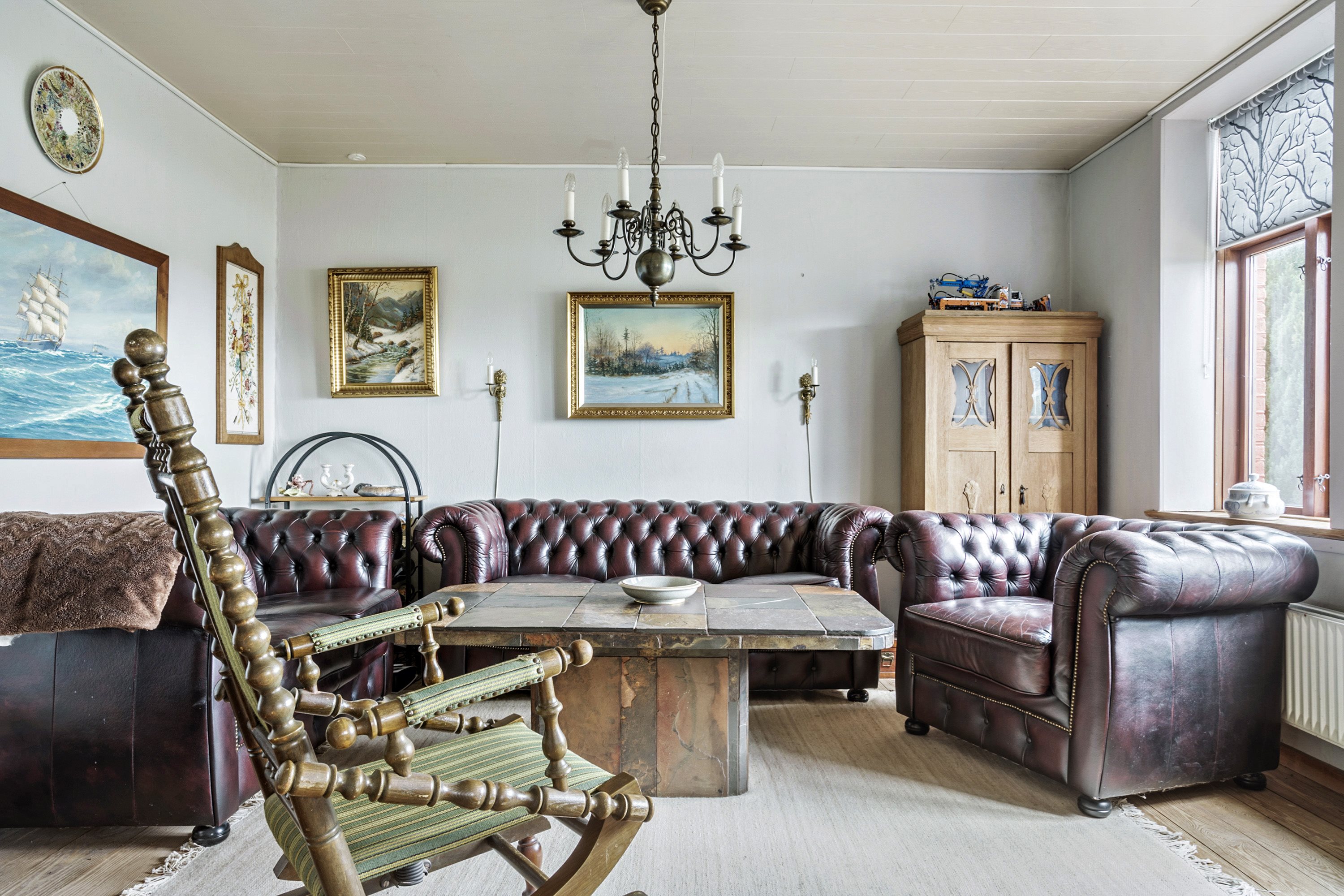 Fremhævet stue billede i fuldskærmstilstand. Billede af Hajstrupgade 49B, Øsby, 6100 Haderslev