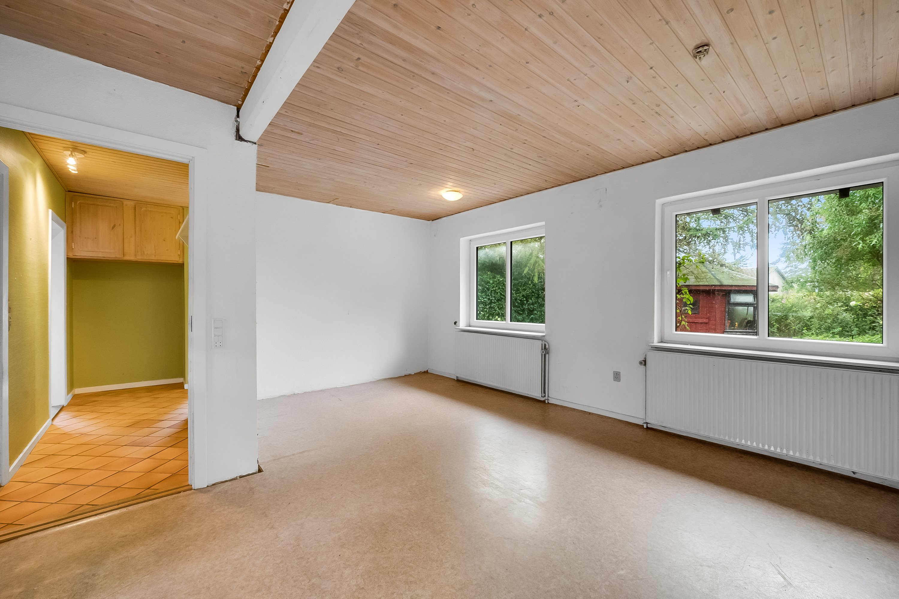 Fremhævet køkken alrum billede i fuldskærmstilstand. Billede af Toftevej 1, Bølling, 6900 Skjern