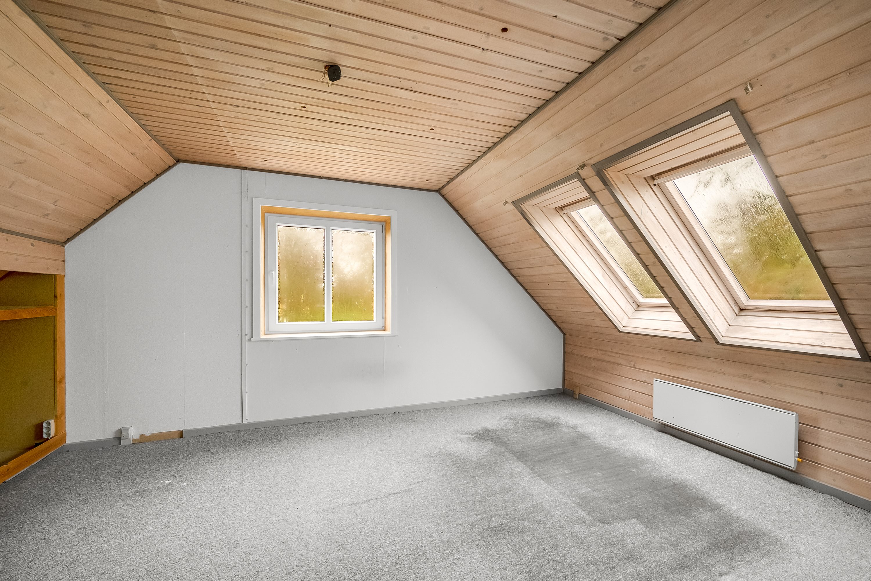 Fremhævet 1. sal billede i fuldskærmstilstand. Billede af Toftevej 1, Bølling, 6900 Skjern