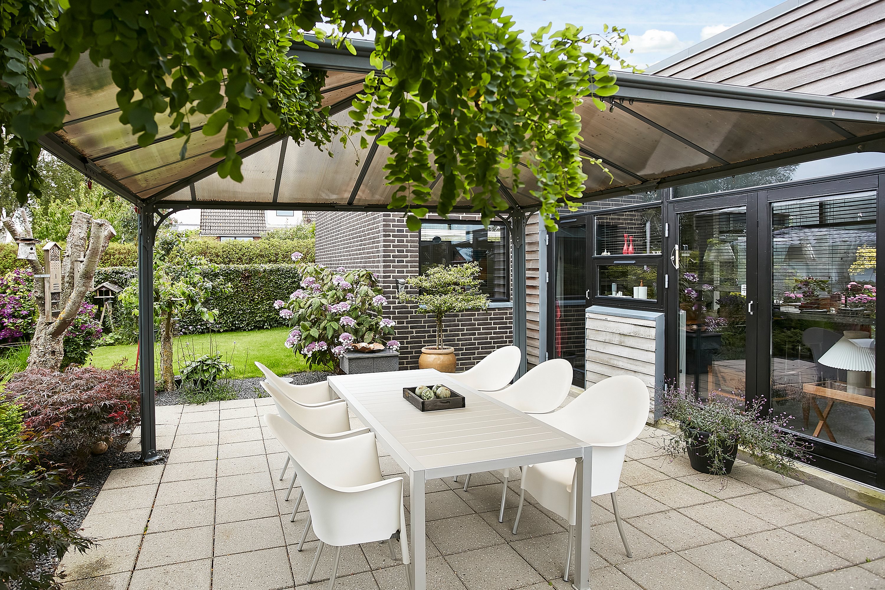 Fremhævet terrasse billede i fuldskærmstilstand. Billede af Erantisvej 90, 8700 Horsens