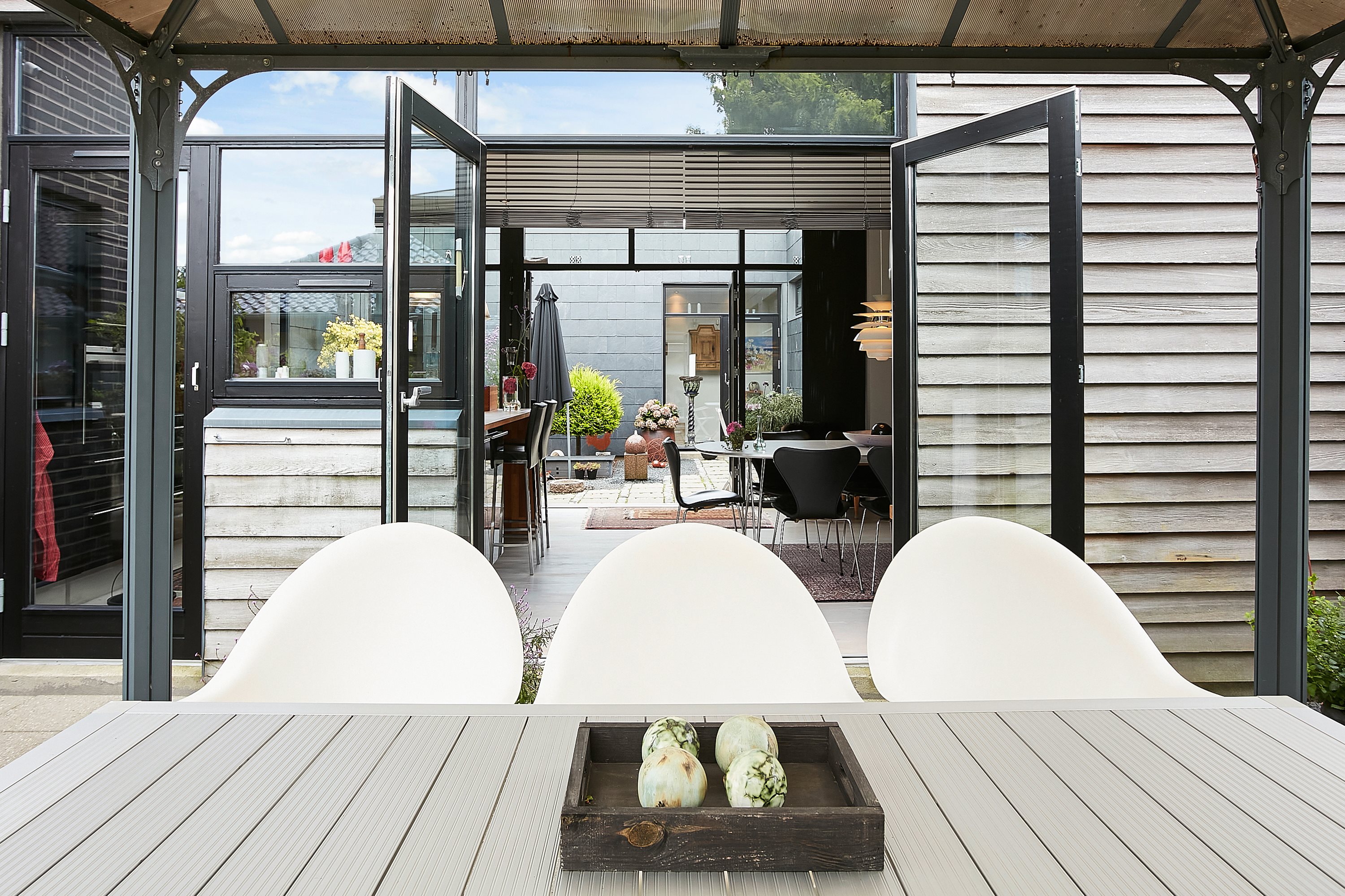 Fremhævet terrasse billede i fuldskærmstilstand. Billede af Erantisvej 90, 8700 Horsens