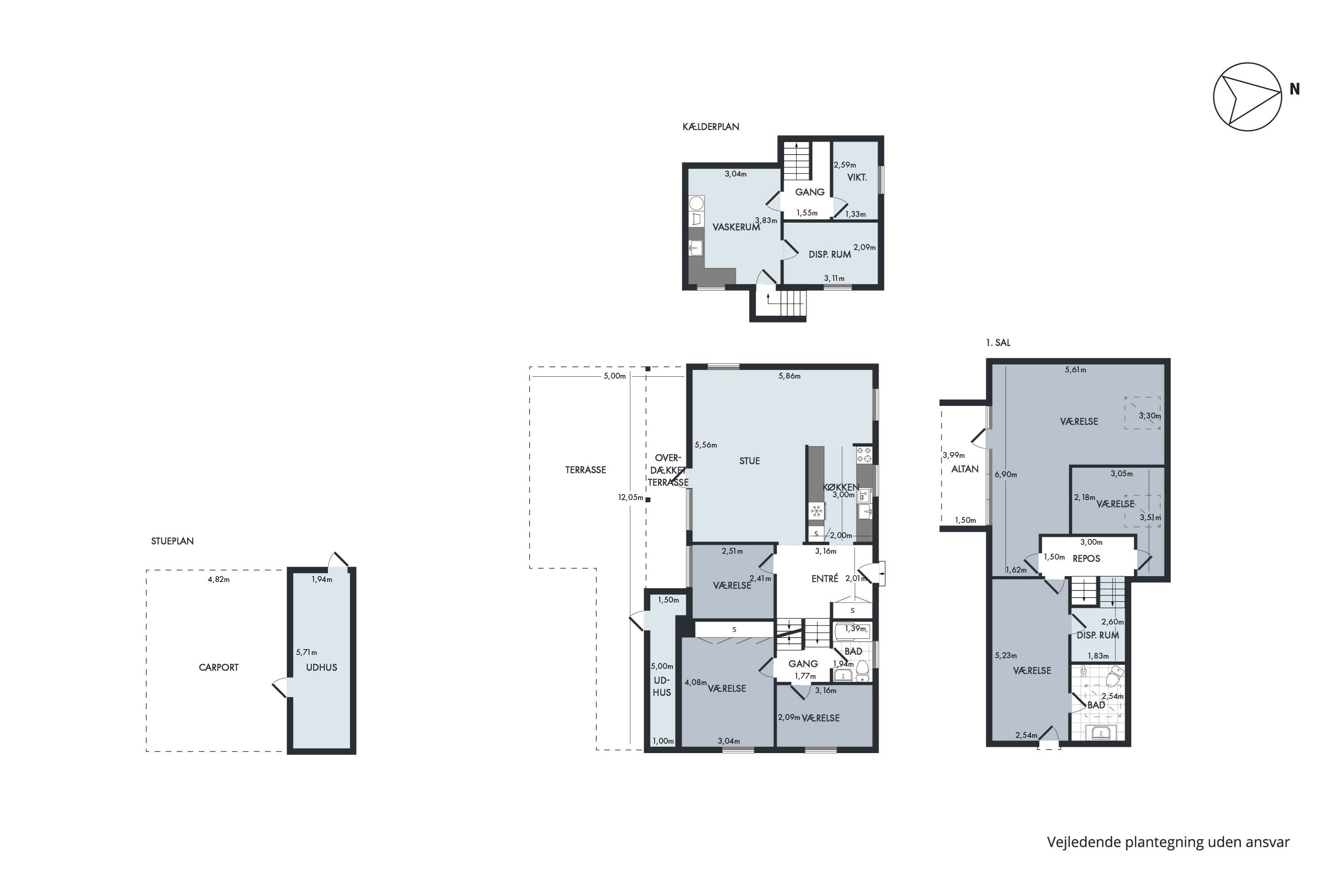 Plantegninger billede af L. Jørgensens Alle 15, 8410 Rønde