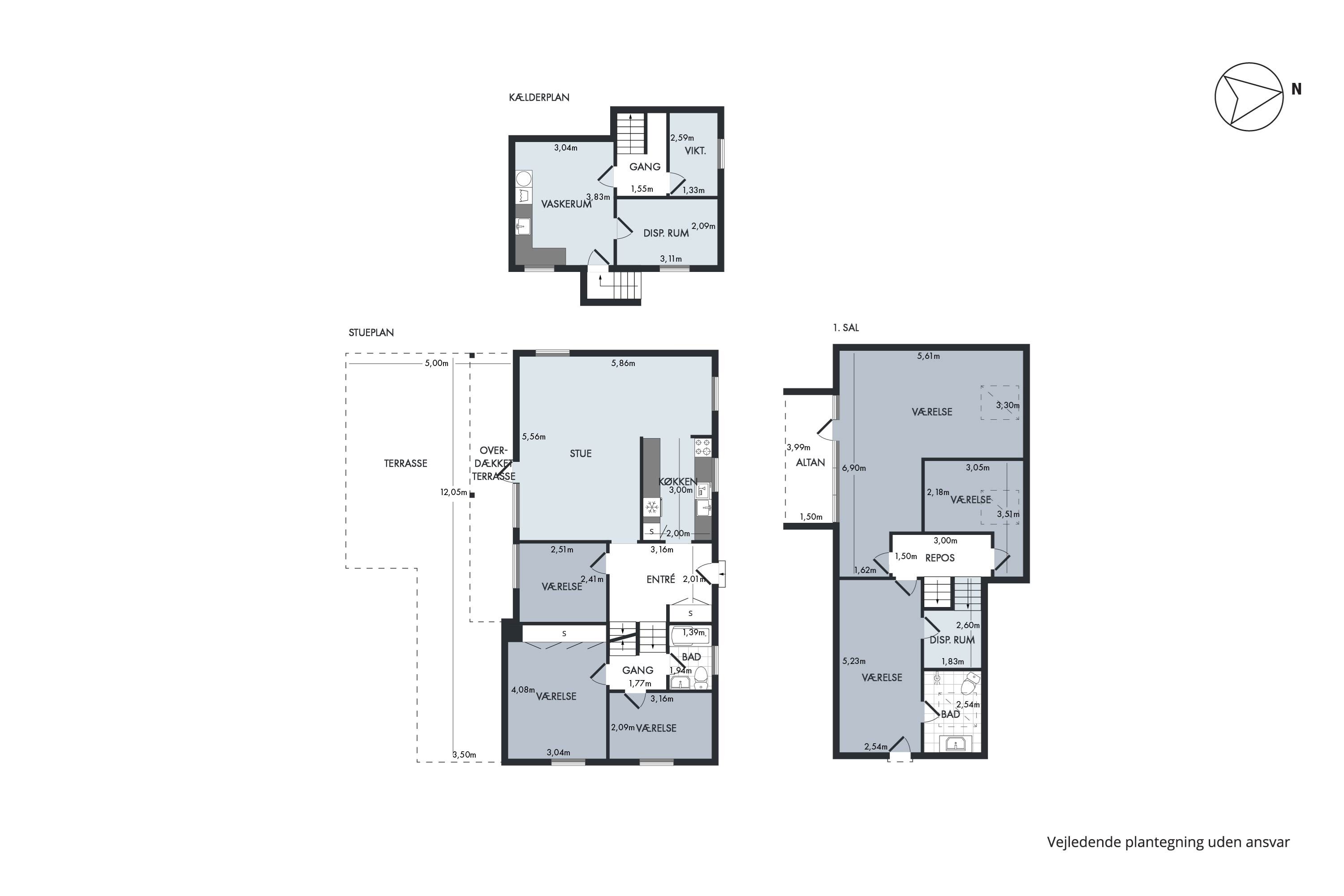 Plantegninger billede af L. Jørgensens Alle 15, 8410 Rønde