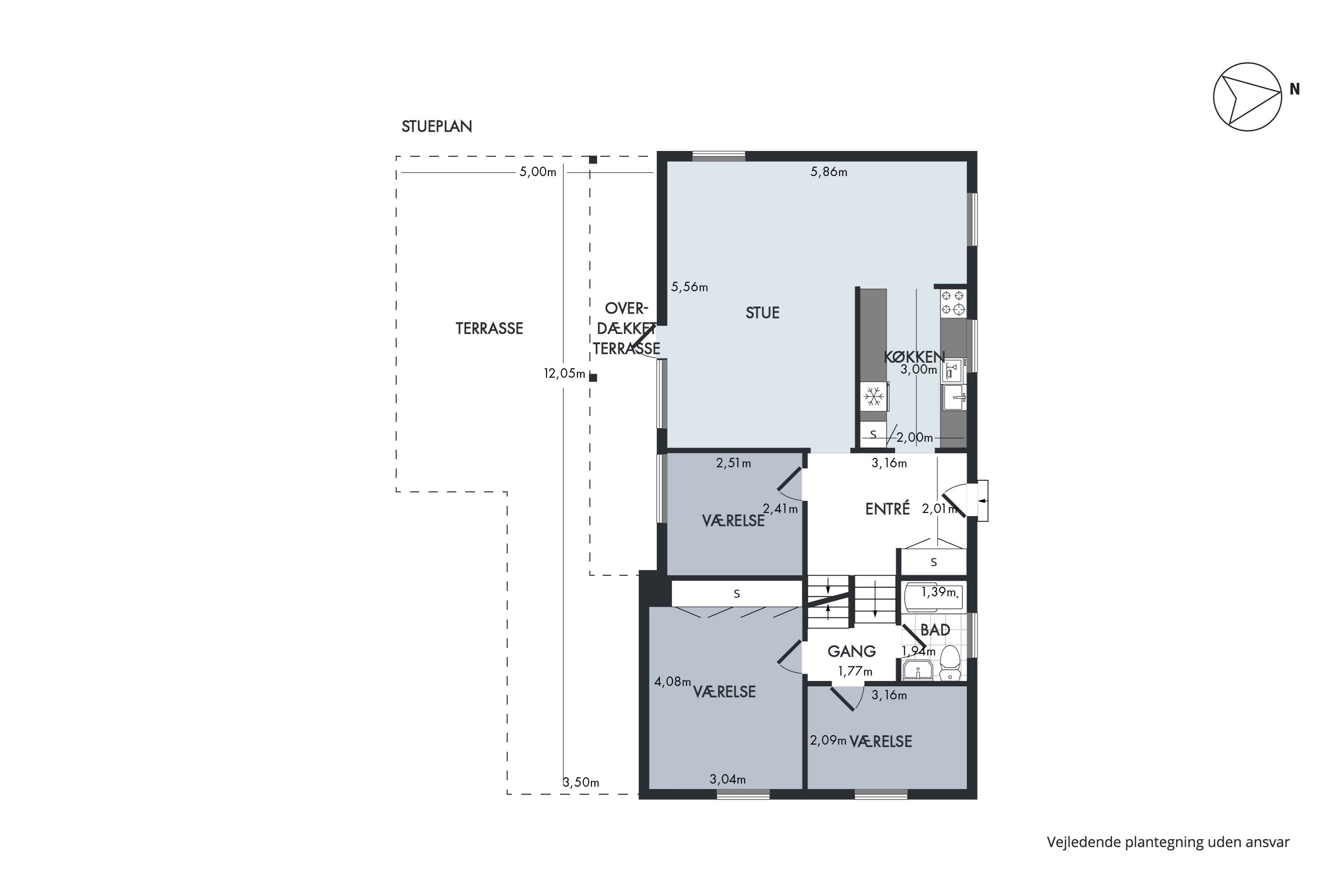 Plantegninger billede af L. Jørgensens Alle 15, 8410 Rønde