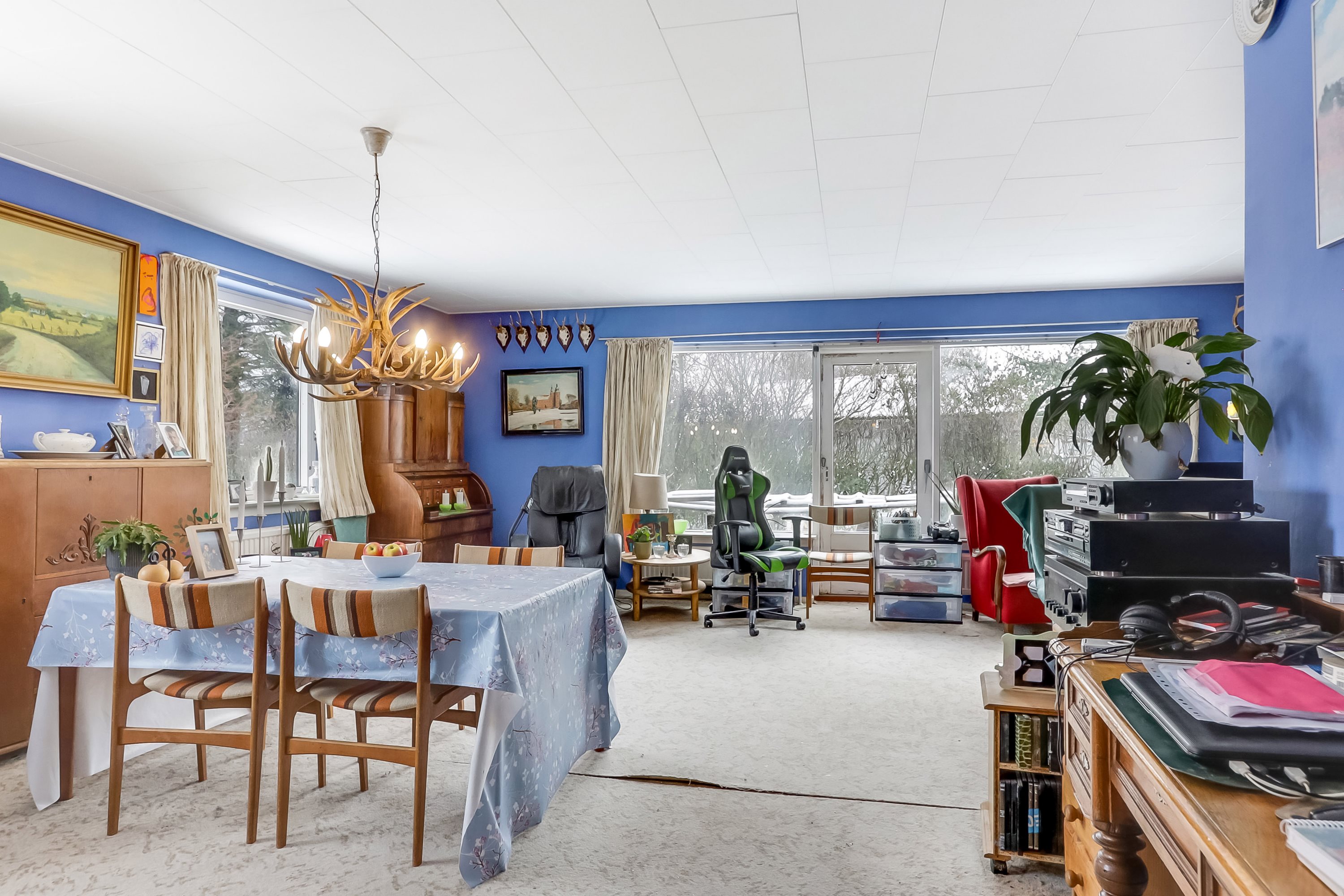 Miniaturebillede 2: stue. Billede af Nordenbro 22, Nordenbro, 5932 Humble