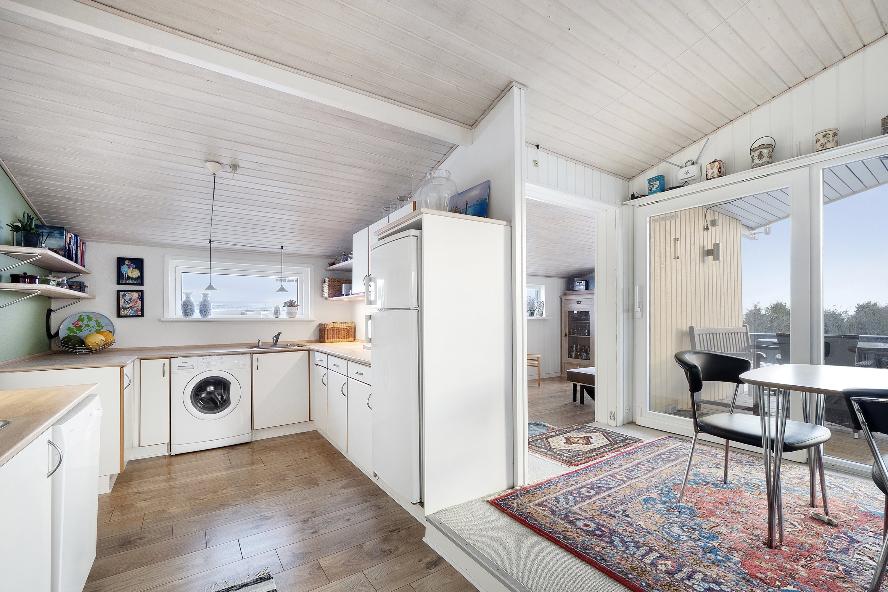 Fremhævet køkken alrum billede i fuldskærmstilstand. Billede af Stranddalen 95, Eskov, 7870 Roslev