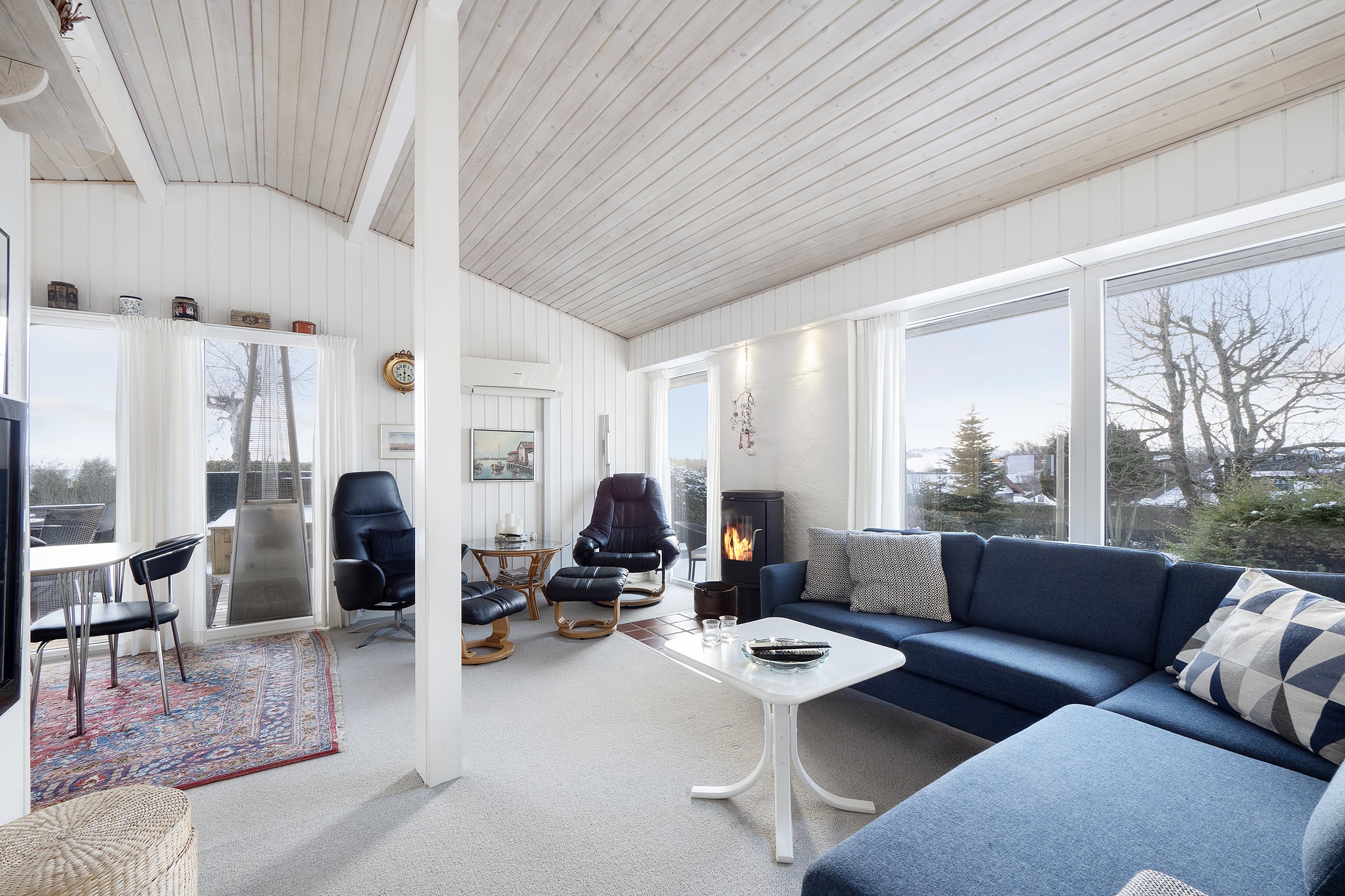 Fremhævet stue billede i fuldskærmstilstand. Billede af Stranddalen 95, Eskov, 7870 Roslev