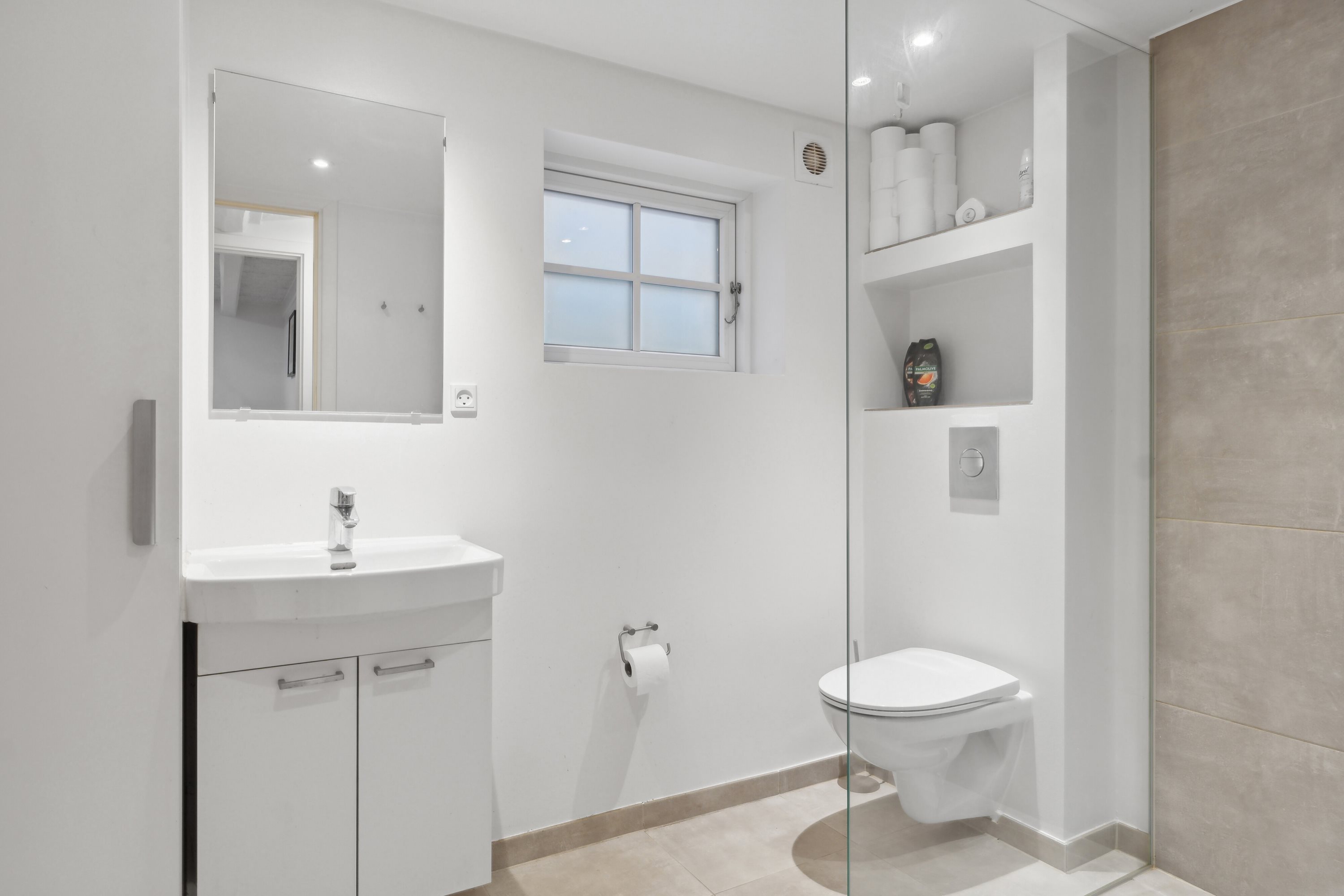 Fremhævet badeværelse billede i fuldskærmstilstand. Billede af Jordkærvej 21, 8600 Silkeborg