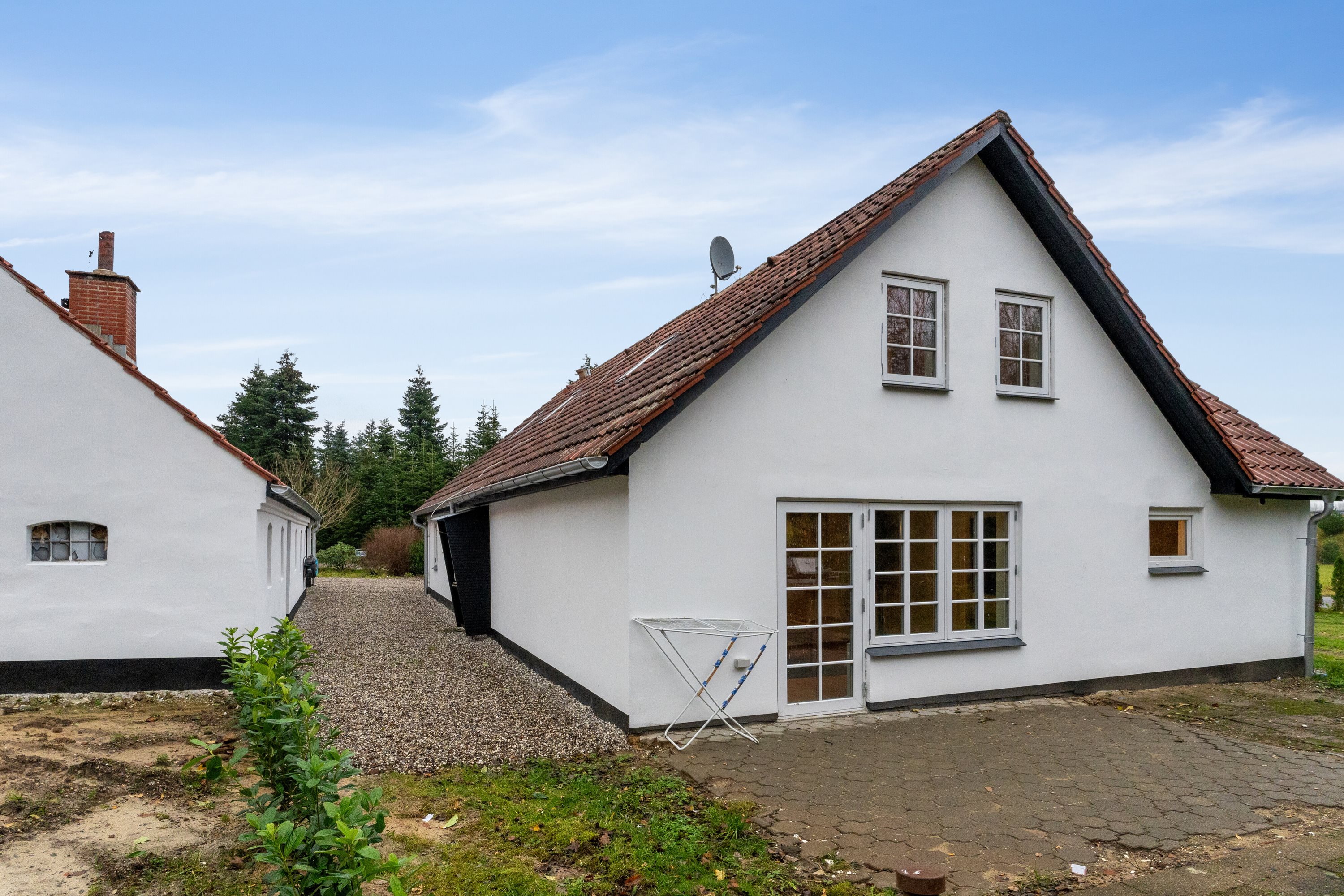 Fremhævet set fra vejen billede i fuldskærmstilstand. Billede af Jordkærvej 21, 8600 Silkeborg