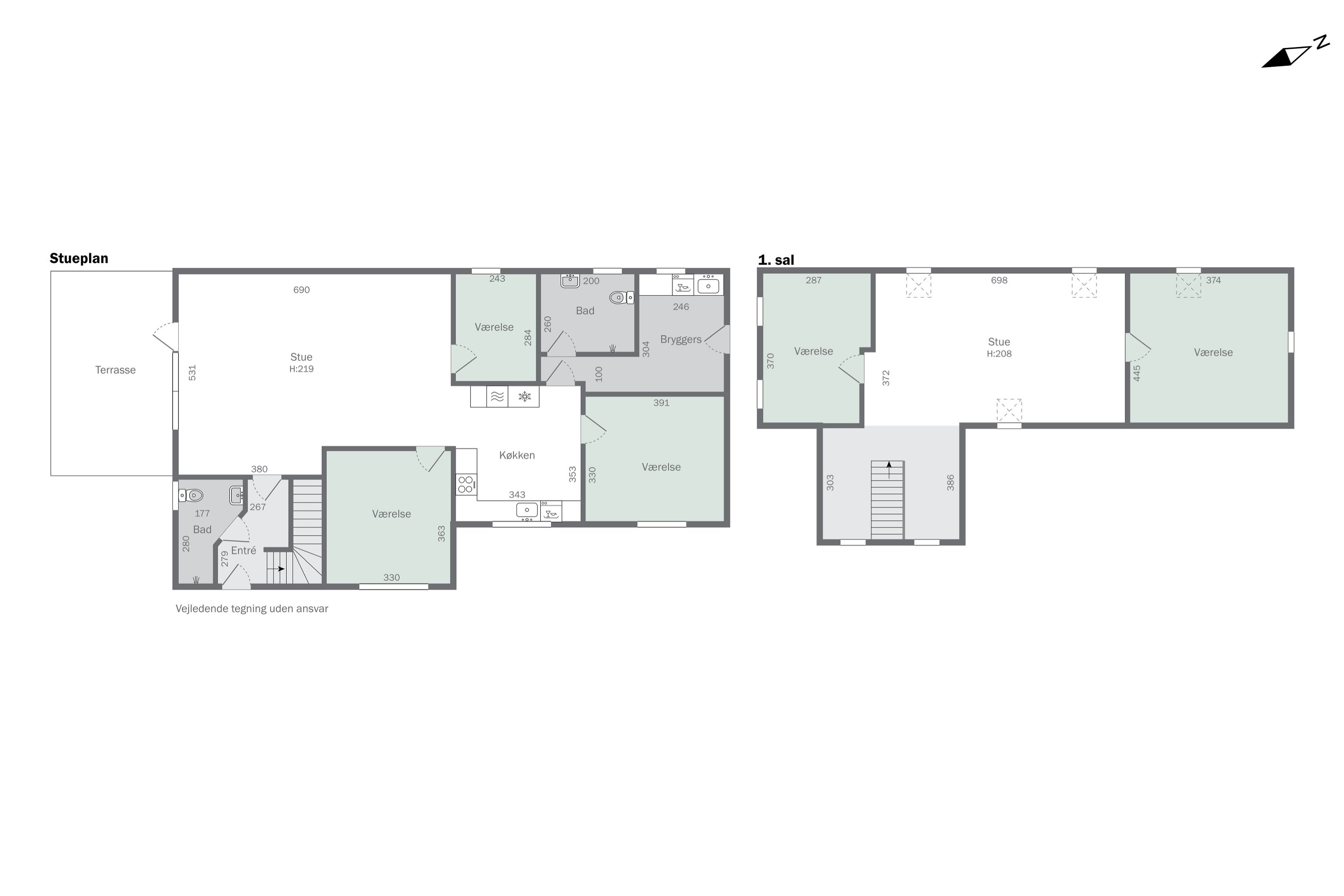 Plantegninger billede af Jordkærvej 21, 8600 Silkeborg