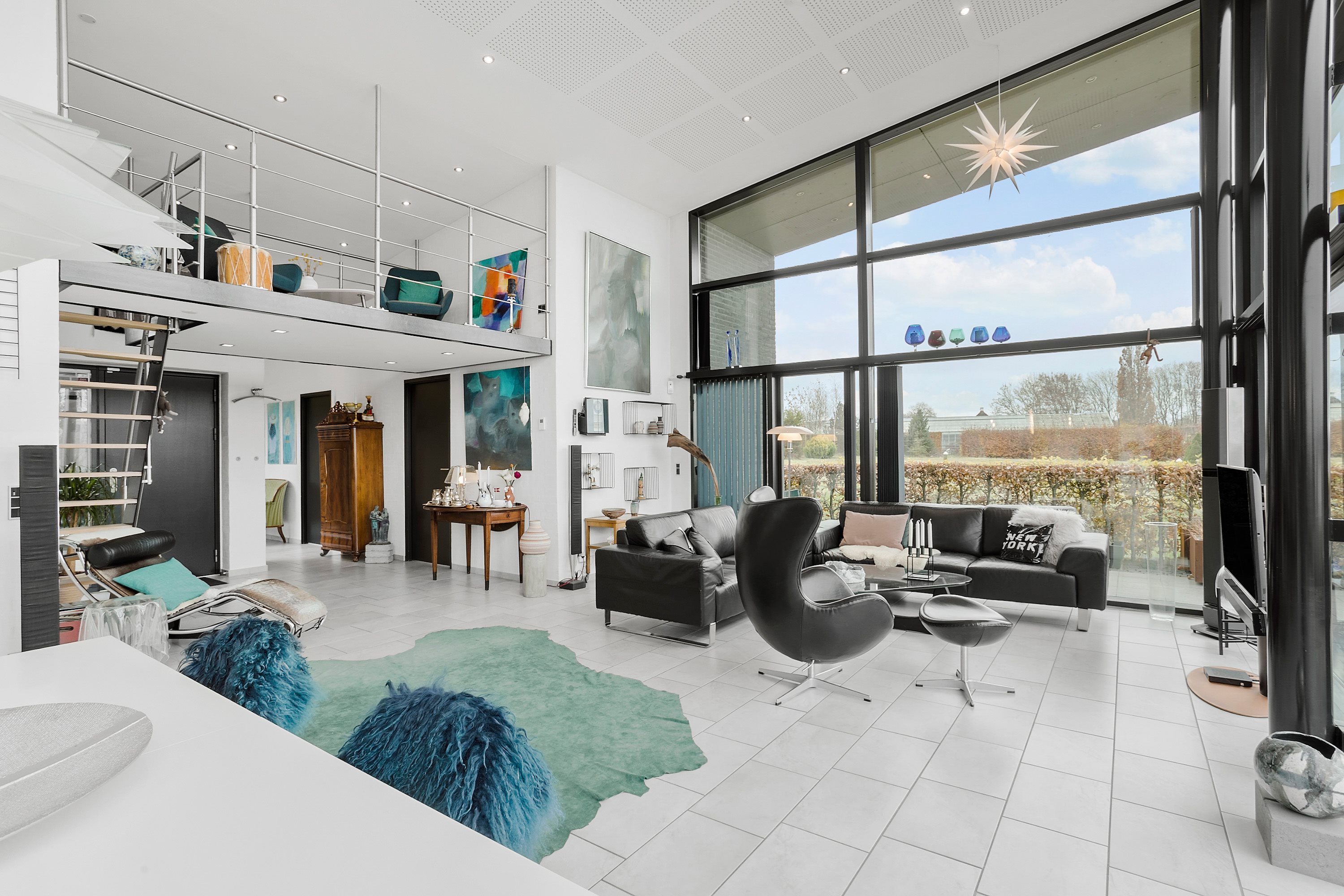 Fremhævet stue billede i fuldskærmstilstand. Billede af Erlevvej 92, 6100 Haderslev