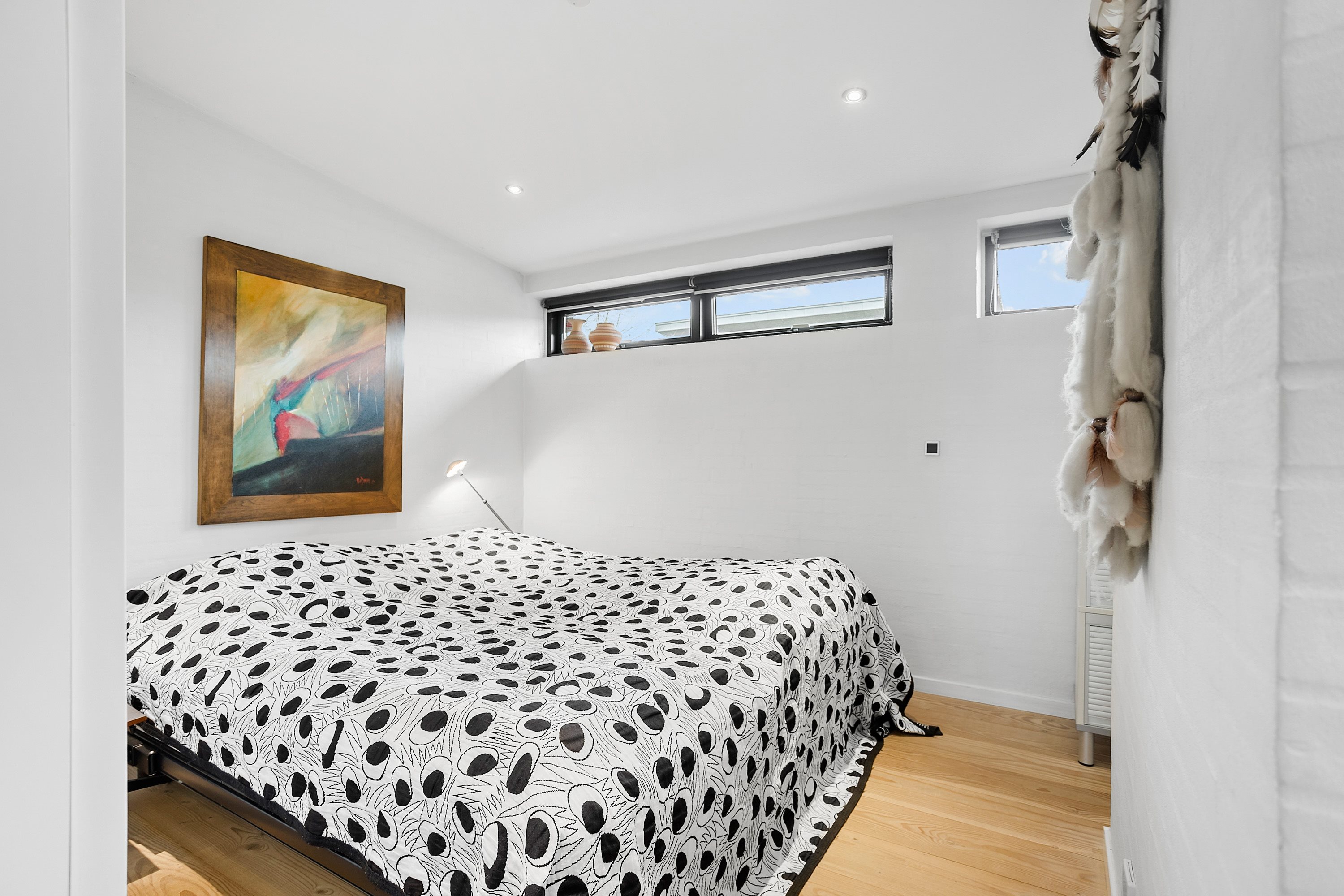 Fremhævet soveværelse billede i fuldskærmstilstand. Billede af Erlevvej 92, 6100 Haderslev