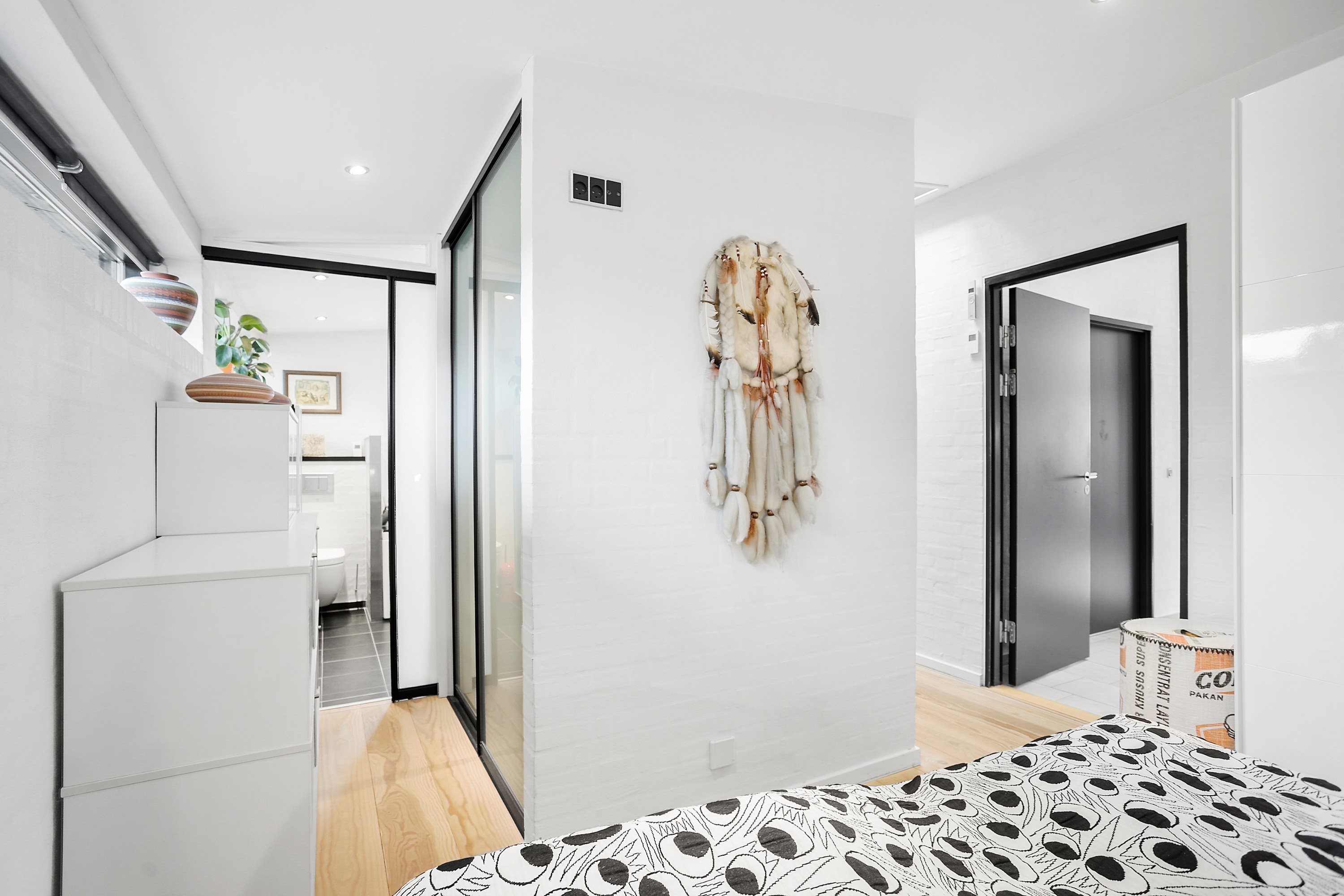 Fremhævet soveværelse billede i fuldskærmstilstand. Billede af Erlevvej 92, 6100 Haderslev