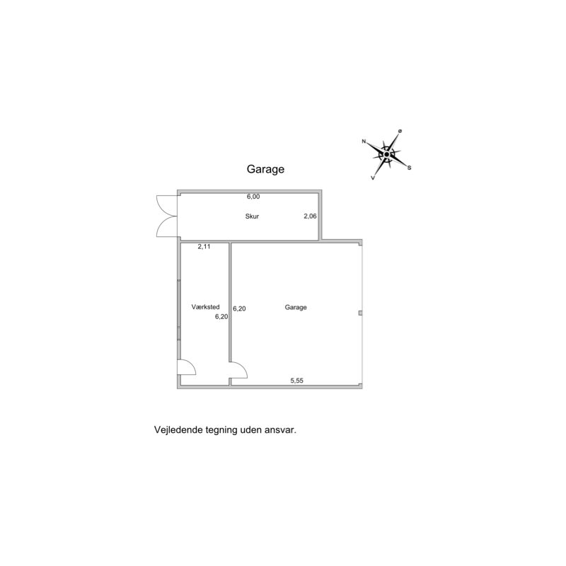 Plantegninger billede af Erlevvej 92, 6100 Haderslev