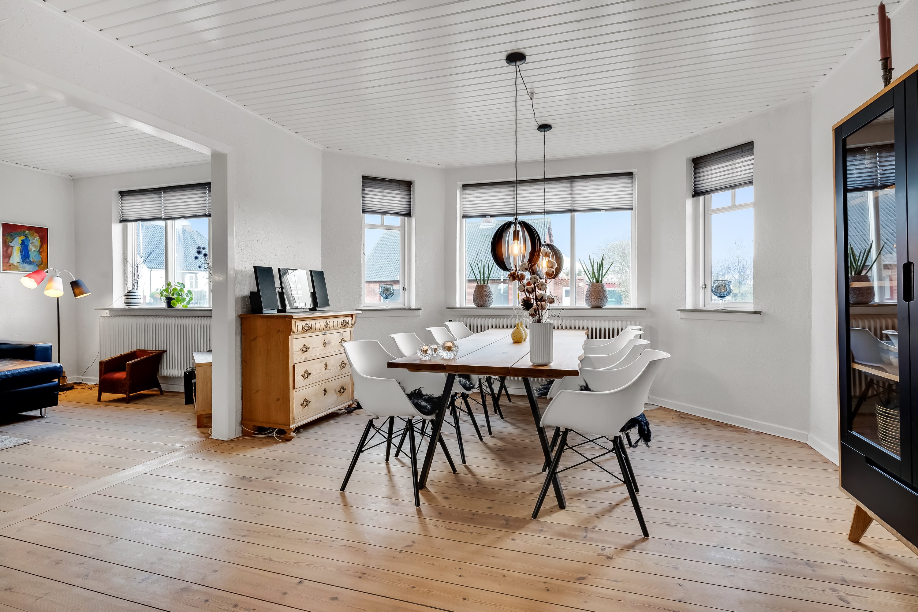 Fremhævet spisestue billede i fuldskærmstilstand. Billede af Thyborønvej 12, Klinkby, 7620 Lemvig