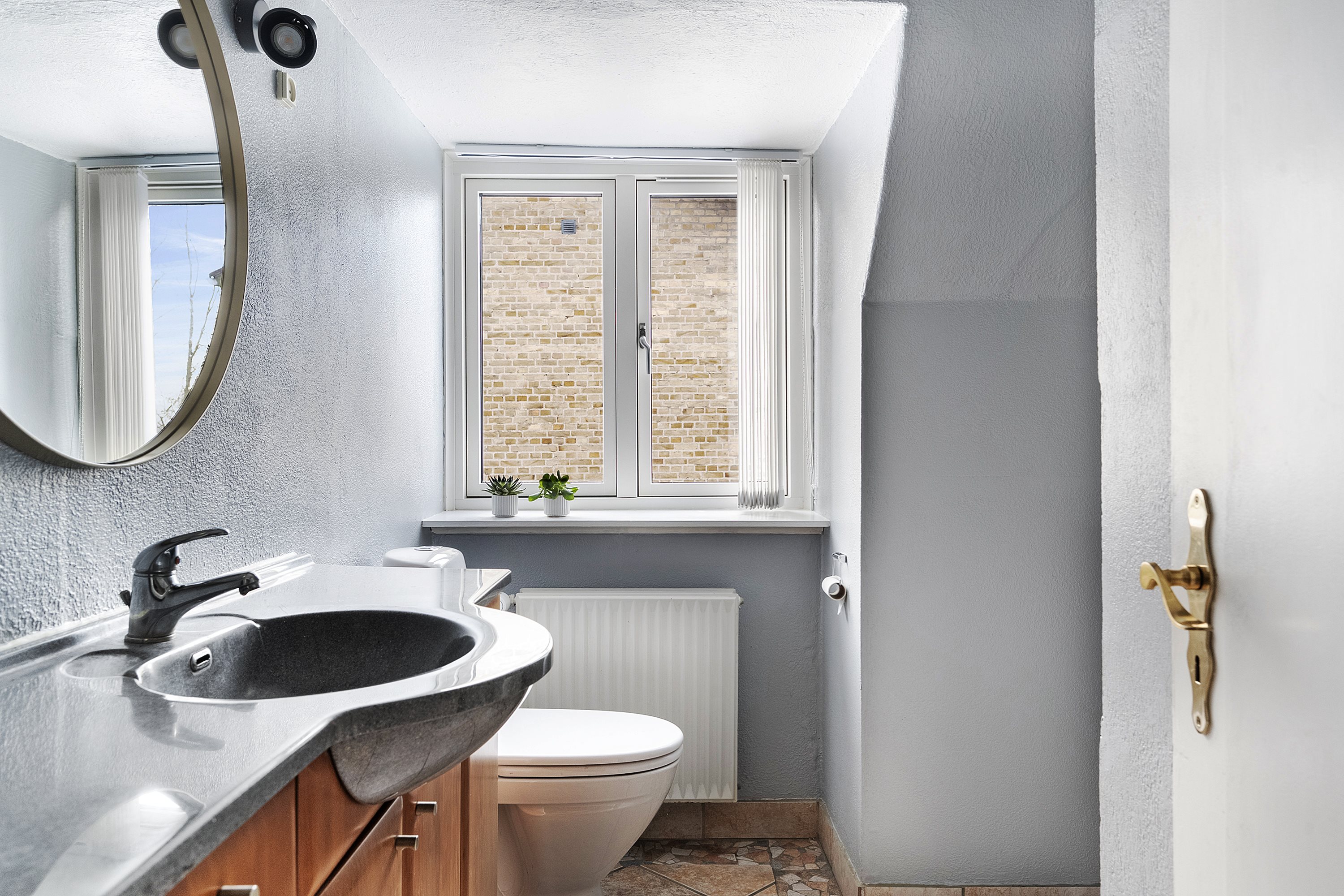 Fremhævet badeværelse billede i fuldskærmstilstand. Billede af Horsøvej 15, 9500 Hobro