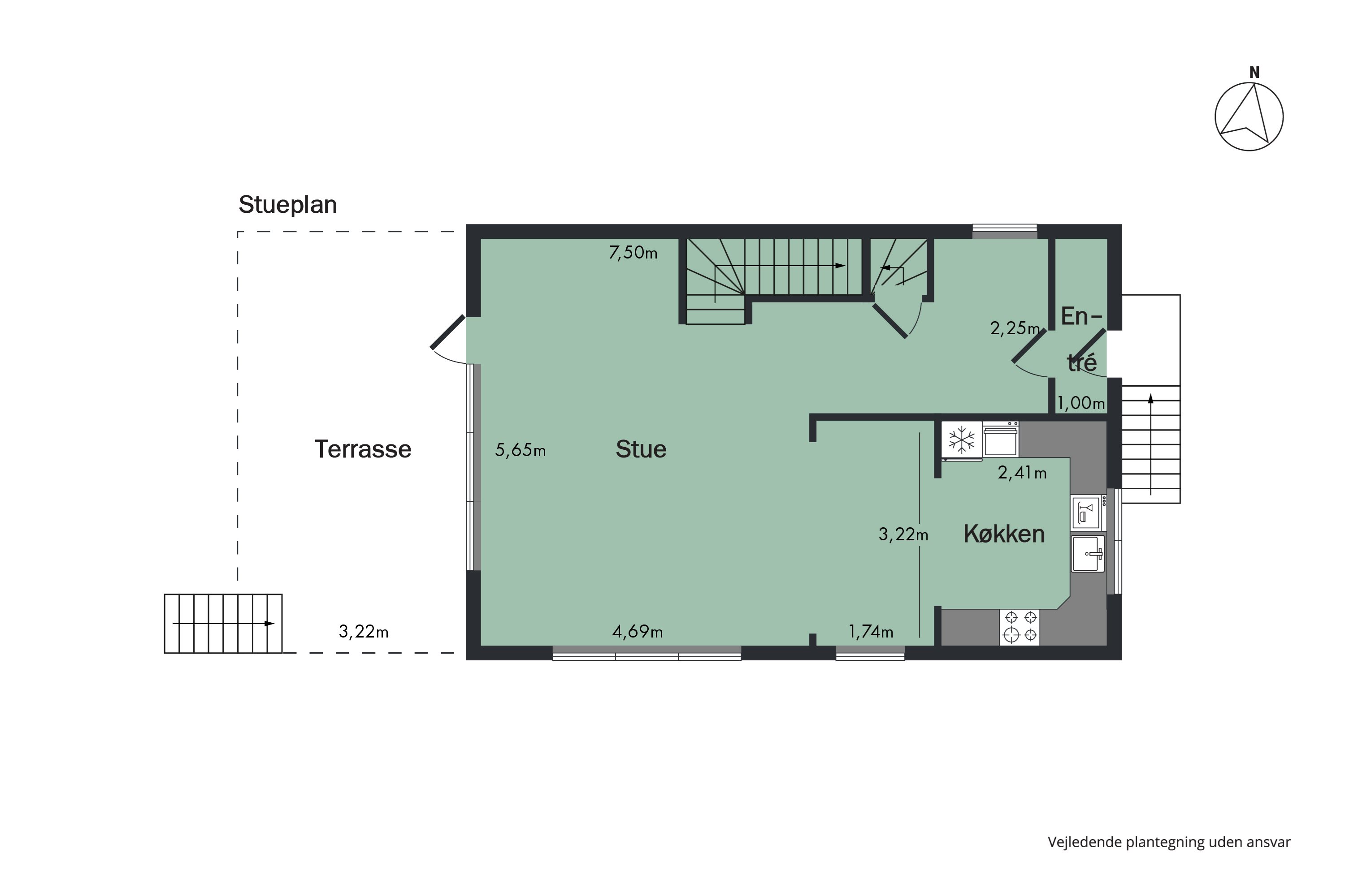 Plantegninger billede af Horsøvej 15, 9500 Hobro