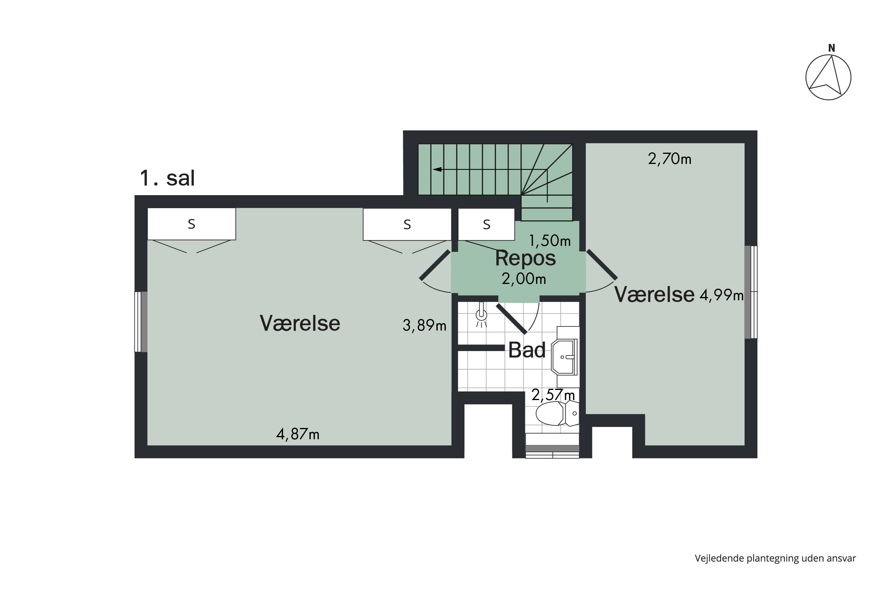 Plantegninger billede af Horsøvej 15, 9500 Hobro
