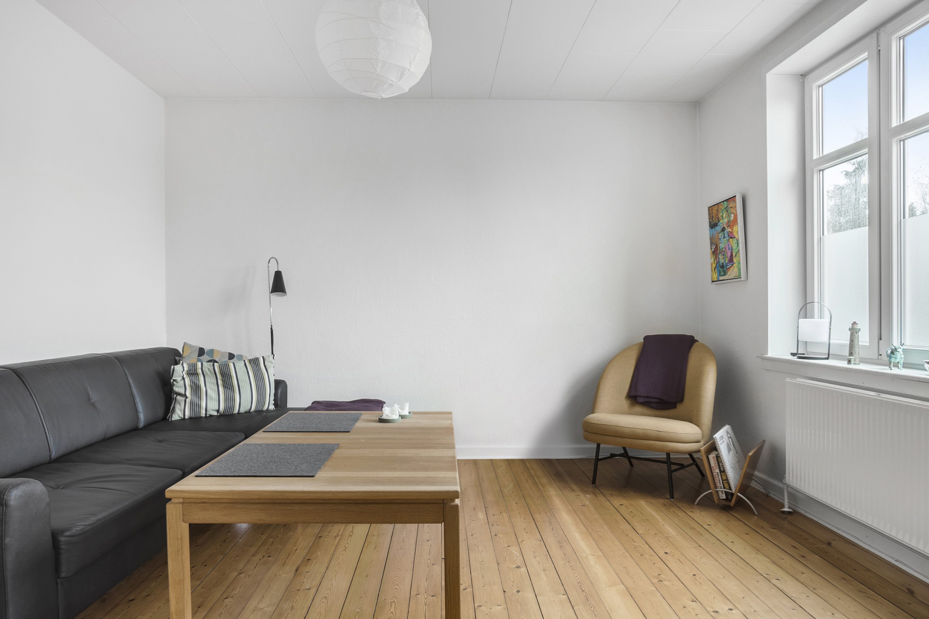 Fremhævet stue billede i fuldskærmstilstand. Billede af Andstvej 3, 6621 Gesten