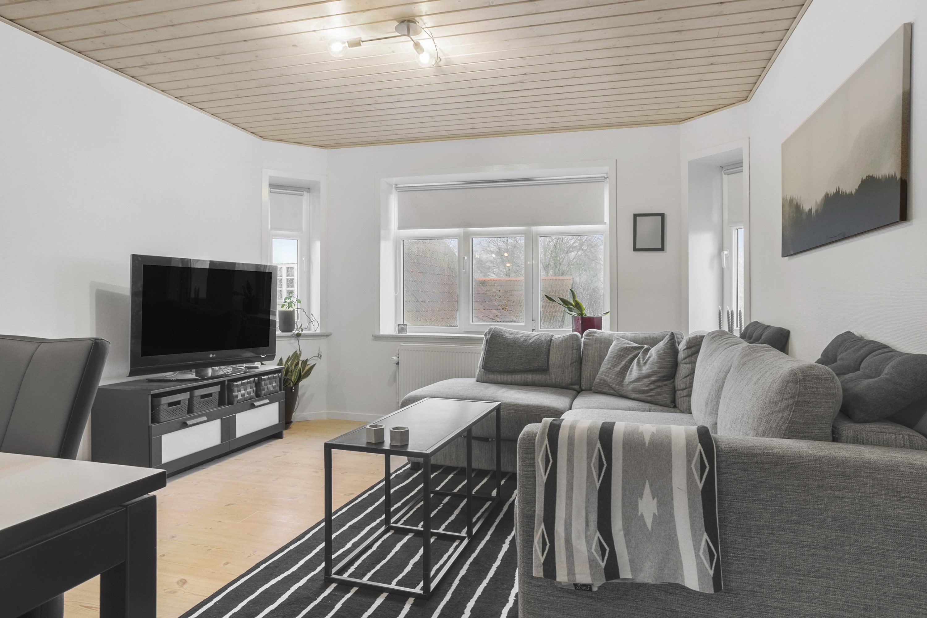 Fremhævet stue billede i fuldskærmstilstand. Billede af Andstvej 3, 6621 Gesten