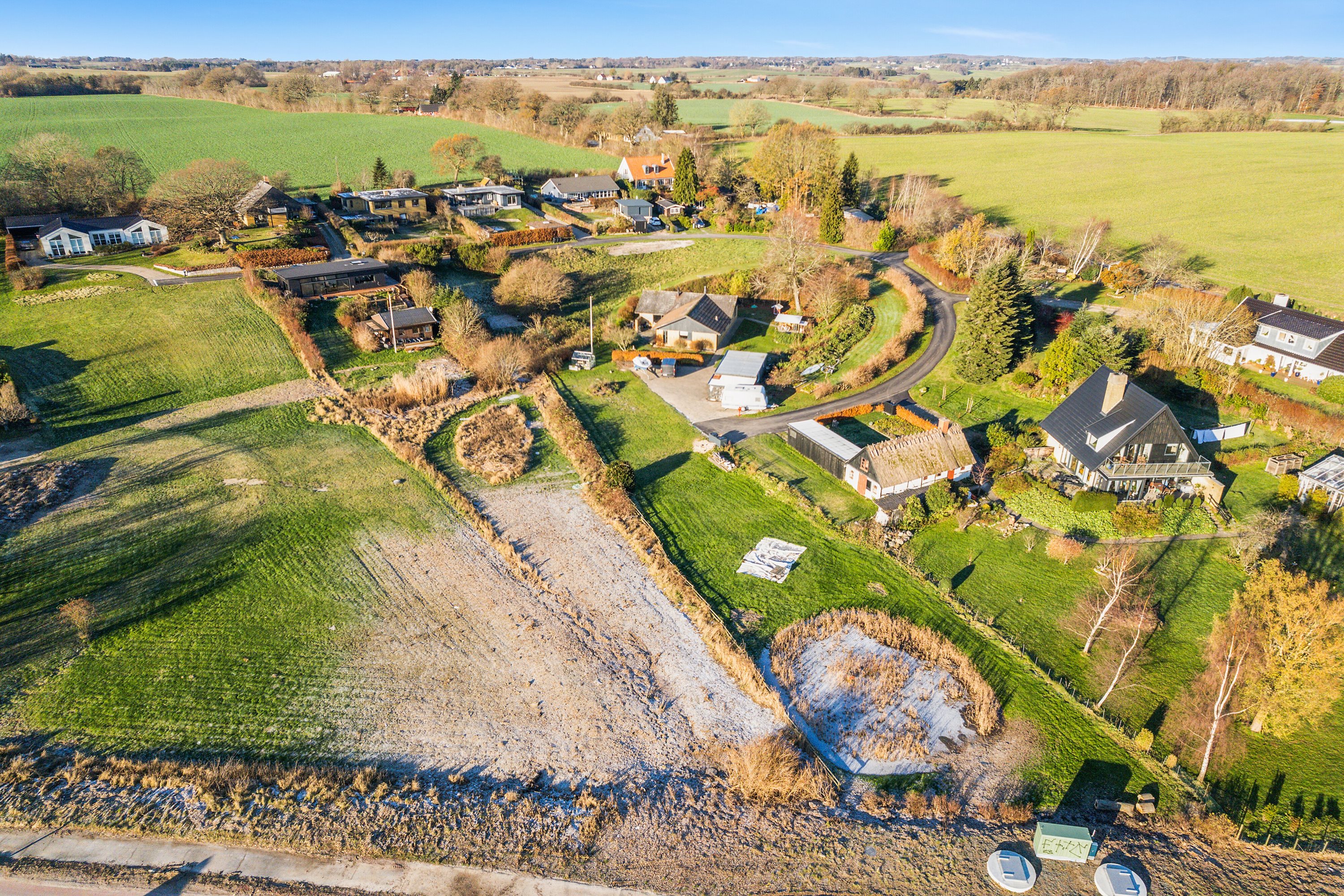 Fremhævet luftfoto billede i fuldskærmstilstand. Billede af Bredeshave Strand 14, Gammel Tappernøje, 4733 Tappernøje
