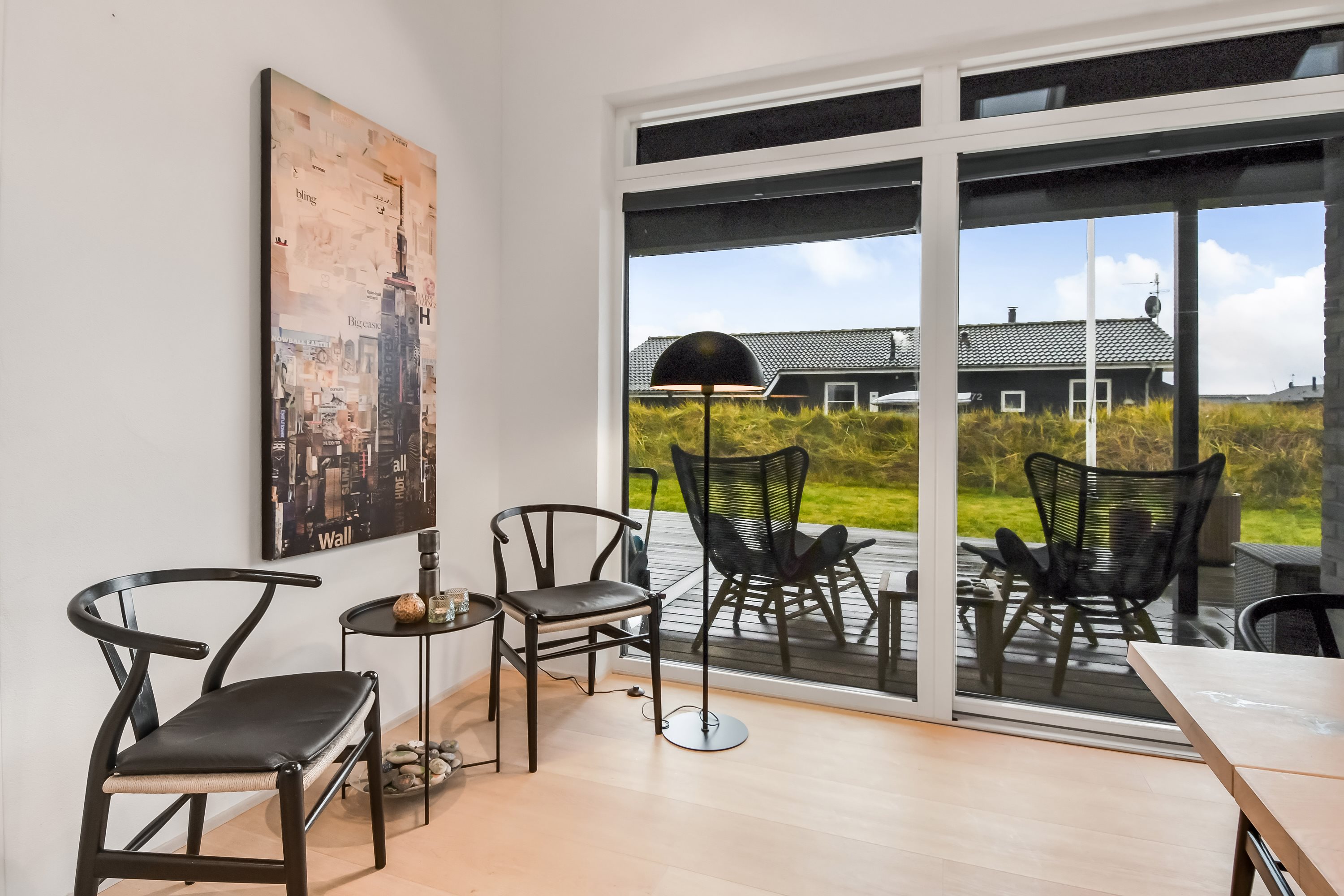 Fremhævet stue billede i fuldskærmstilstand. Billede af Lodbergsvej 74, Søndervig, 6950 Ringkøbing