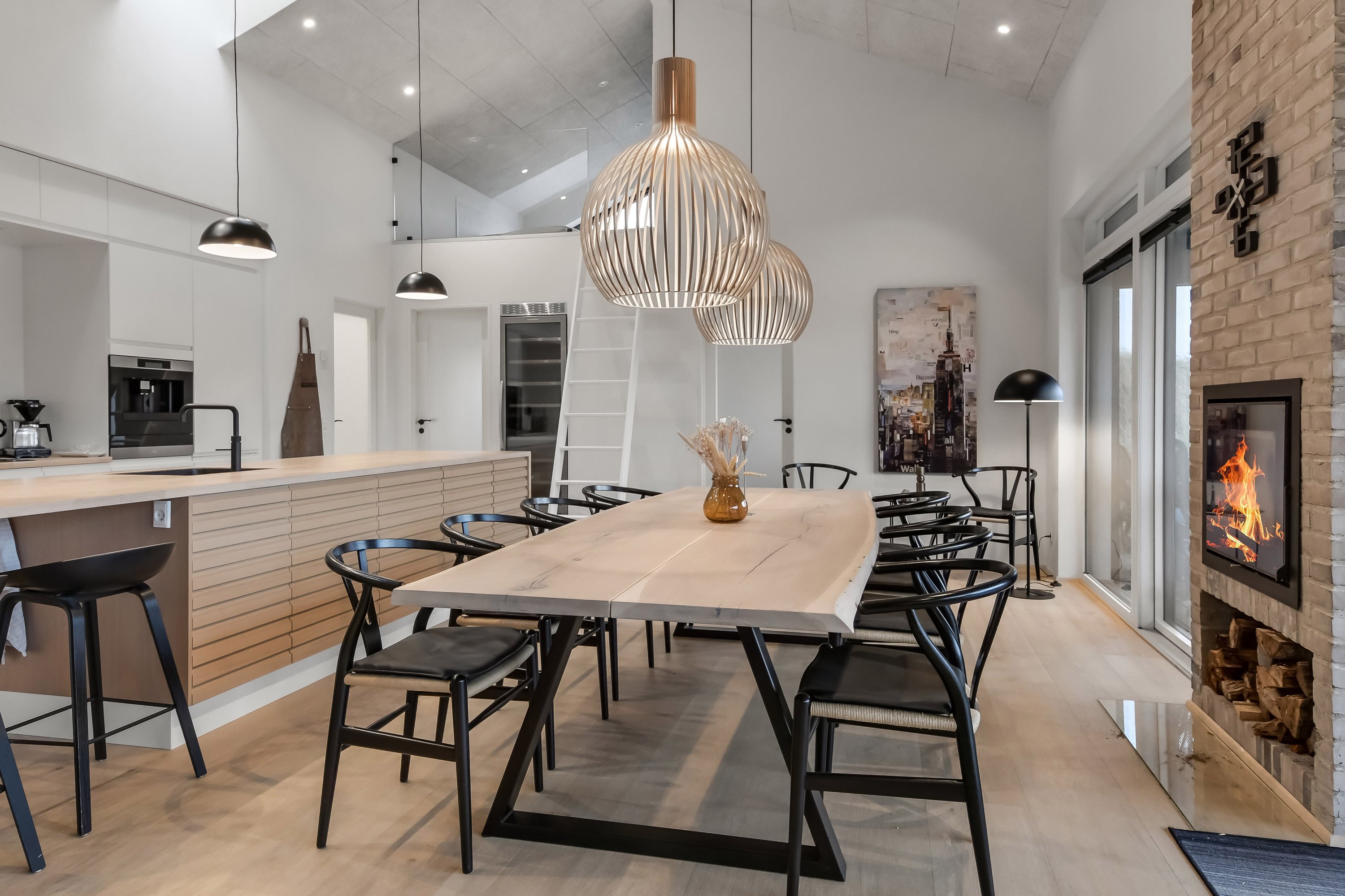 Fremhævet køkken alrum billede i fuldskærmstilstand. Billede af Lodbergsvej 74, Søndervig, 6950 Ringkøbing